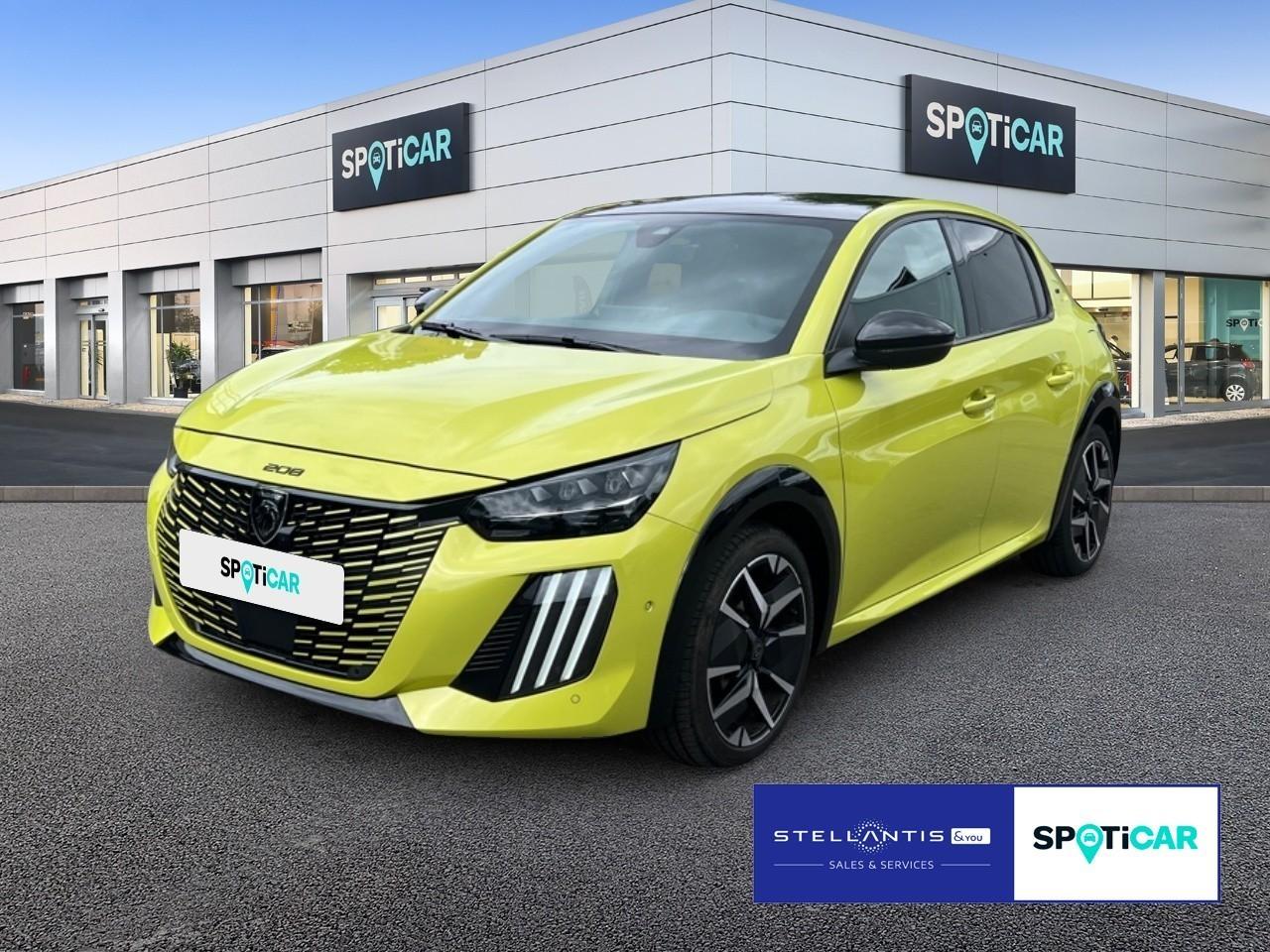 PEUGEOT PEUGEOT 208 Gebrauchtwagen gelb Hybrid Benzin