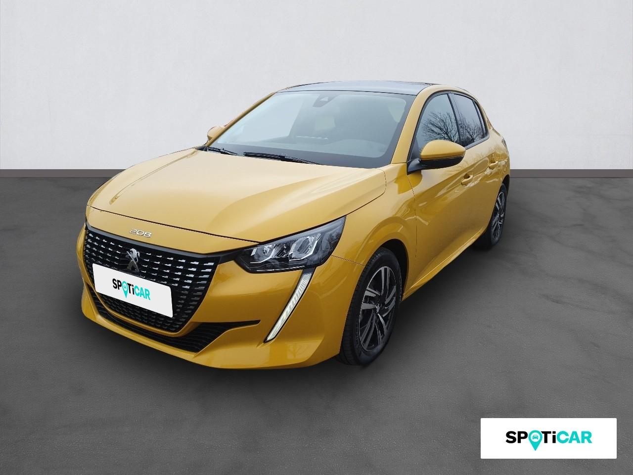PEUGEOT PEUGEOT 208 Gebrauchtwagen gelb Benzin