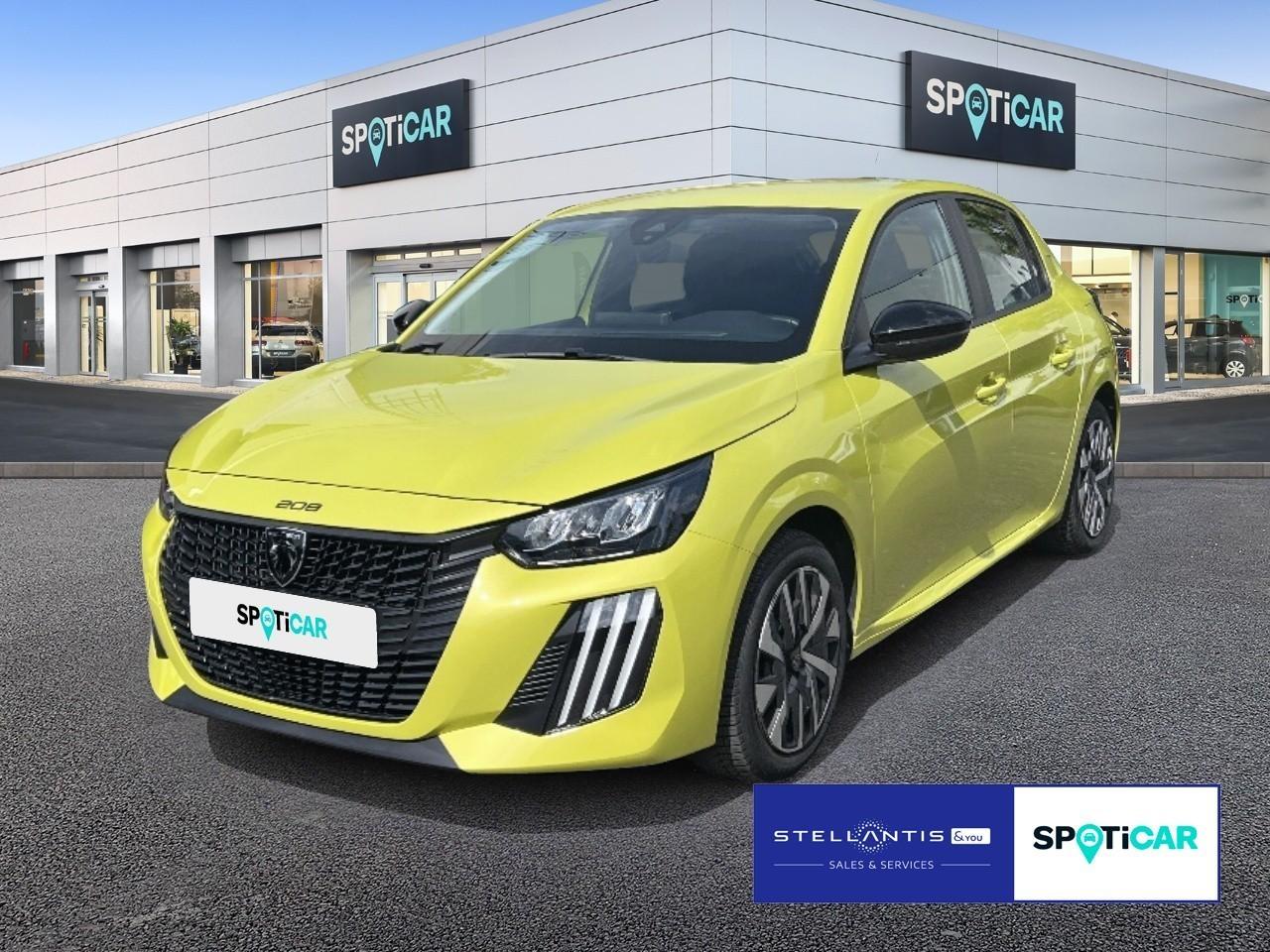 PEUGEOT PEUGEOT 208 Gebrauchtwagen gelb Benzin