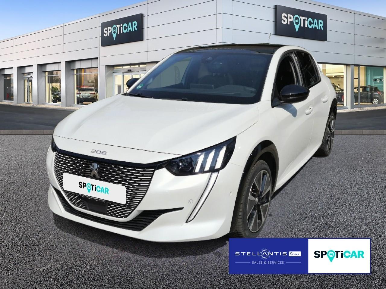 PEUGEOT PEUGEOT 208 Gebrauchtwagen weiß Elektro