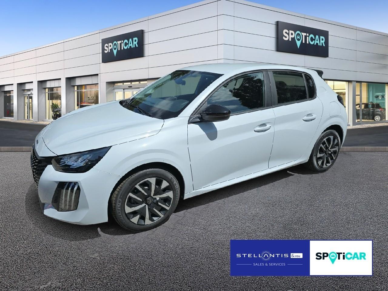 PEUGEOT PEUGEOT 208 Gebrauchtwagen weiß Hybrid Benzin