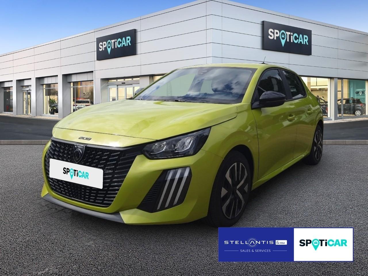 PEUGEOT PEUGEOT 208 Gebrauchtwagen gelb Benzin