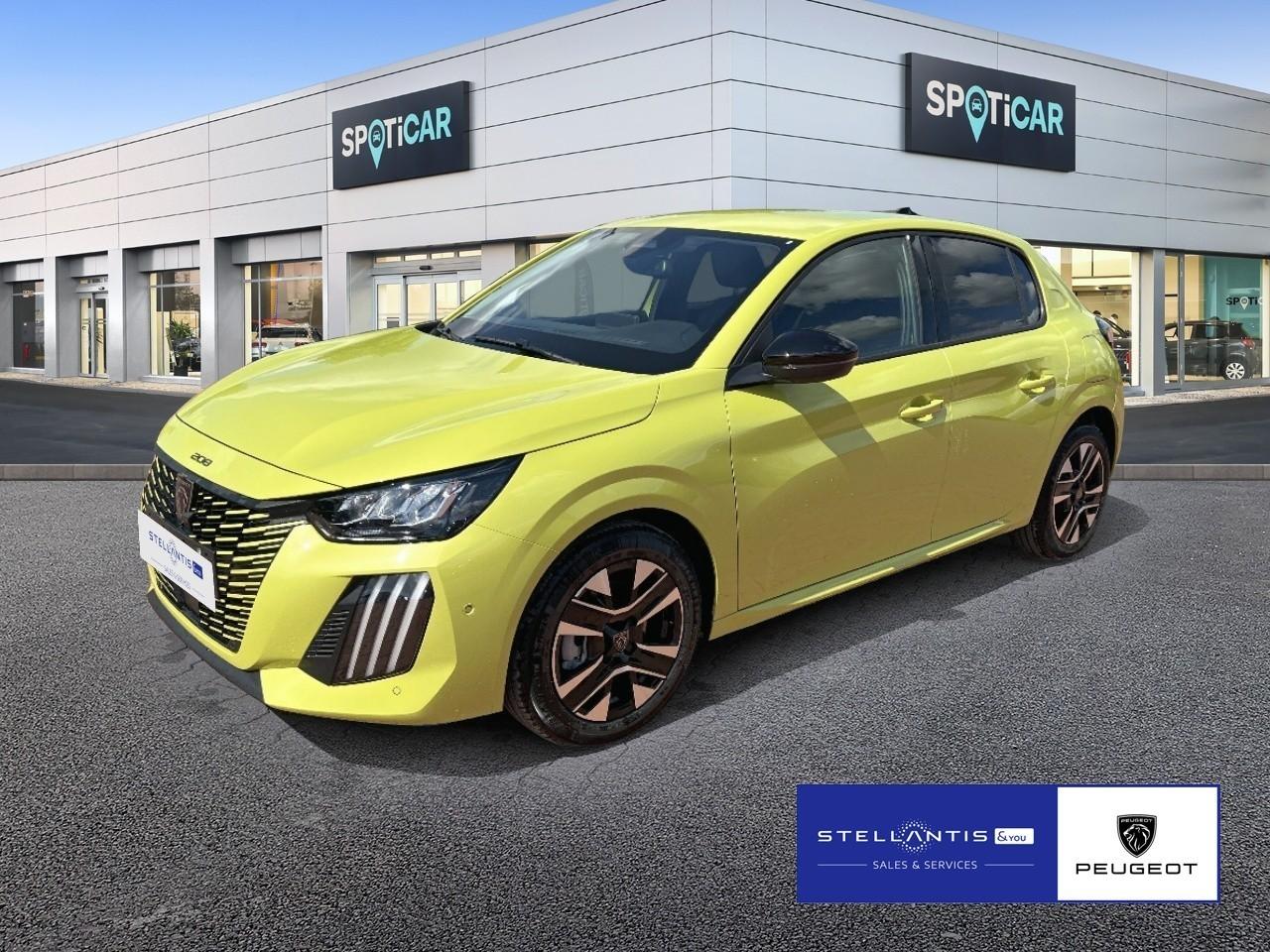 PEUGEOT PEUGEOT 208 Gebrauchtwagen gelb Super