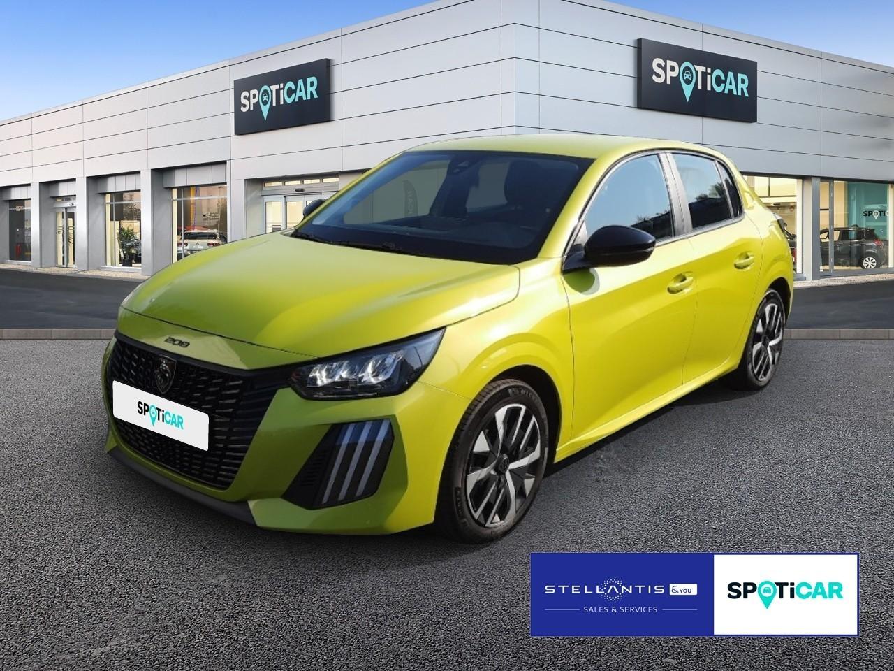 PEUGEOT PEUGEOT 208 Gebrauchtwagen gelb Super