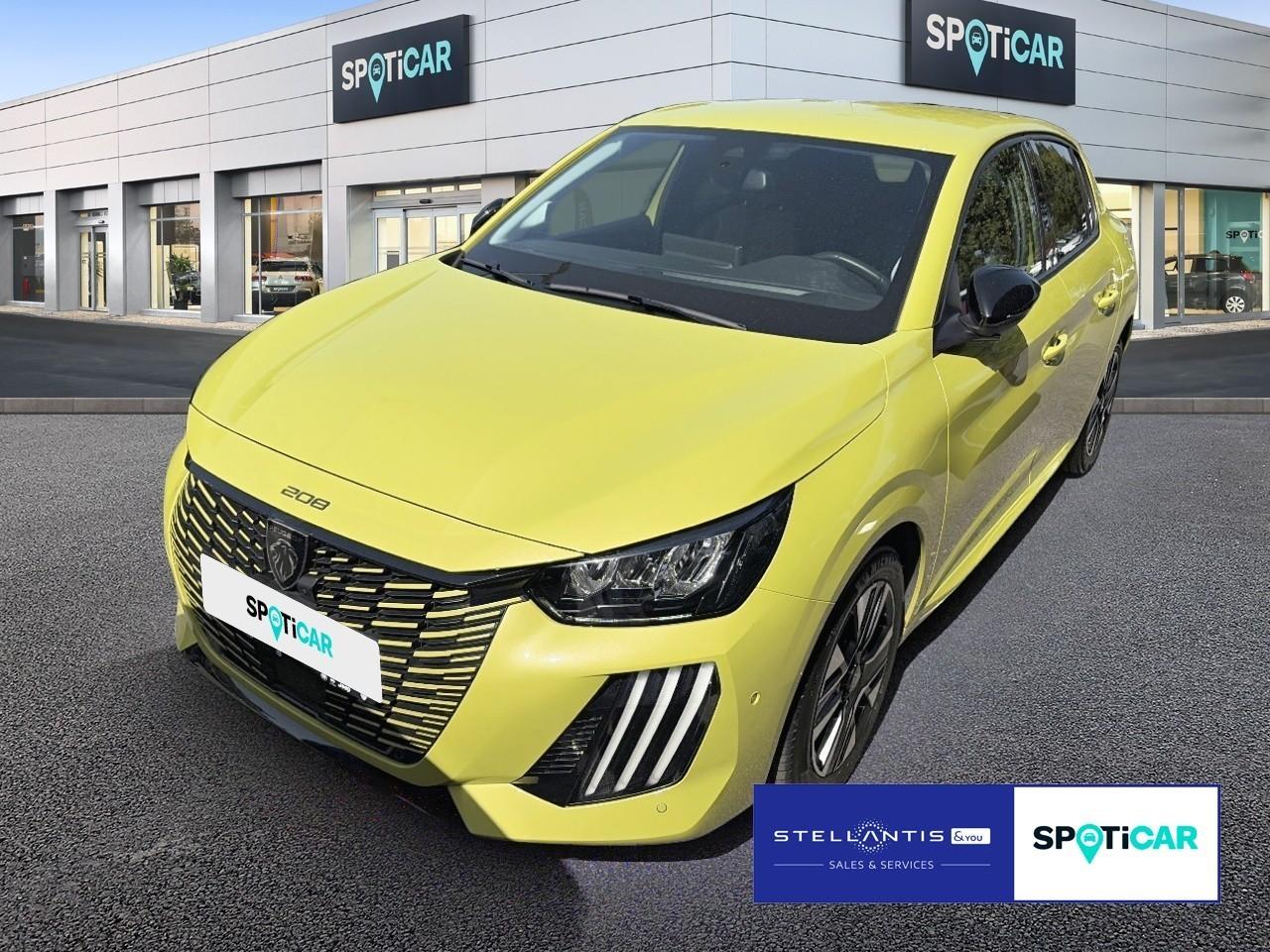 PEUGEOT PEUGEOT 208 Gebrauchtwagen gelb Super