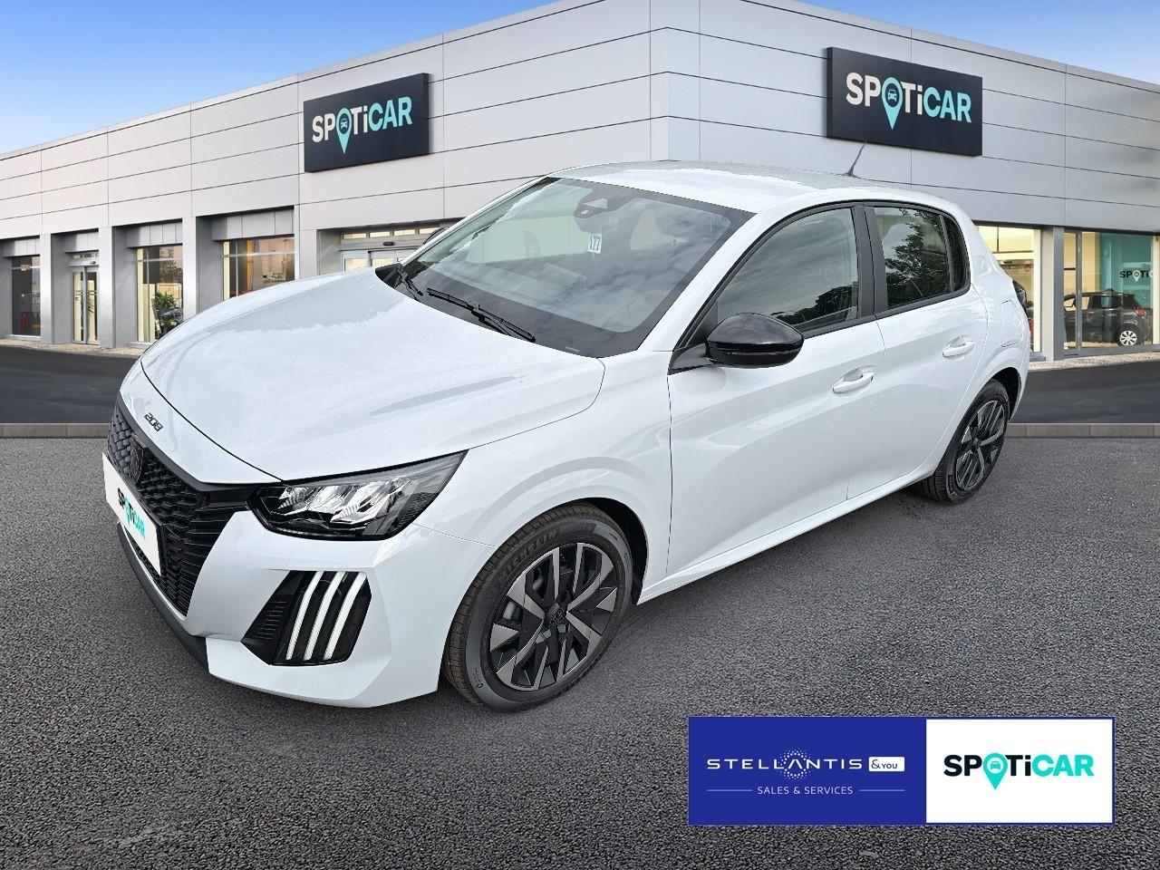 PEUGEOT PEUGEOT 208 Gebrauchtwagen weiß Hybrid Benzin