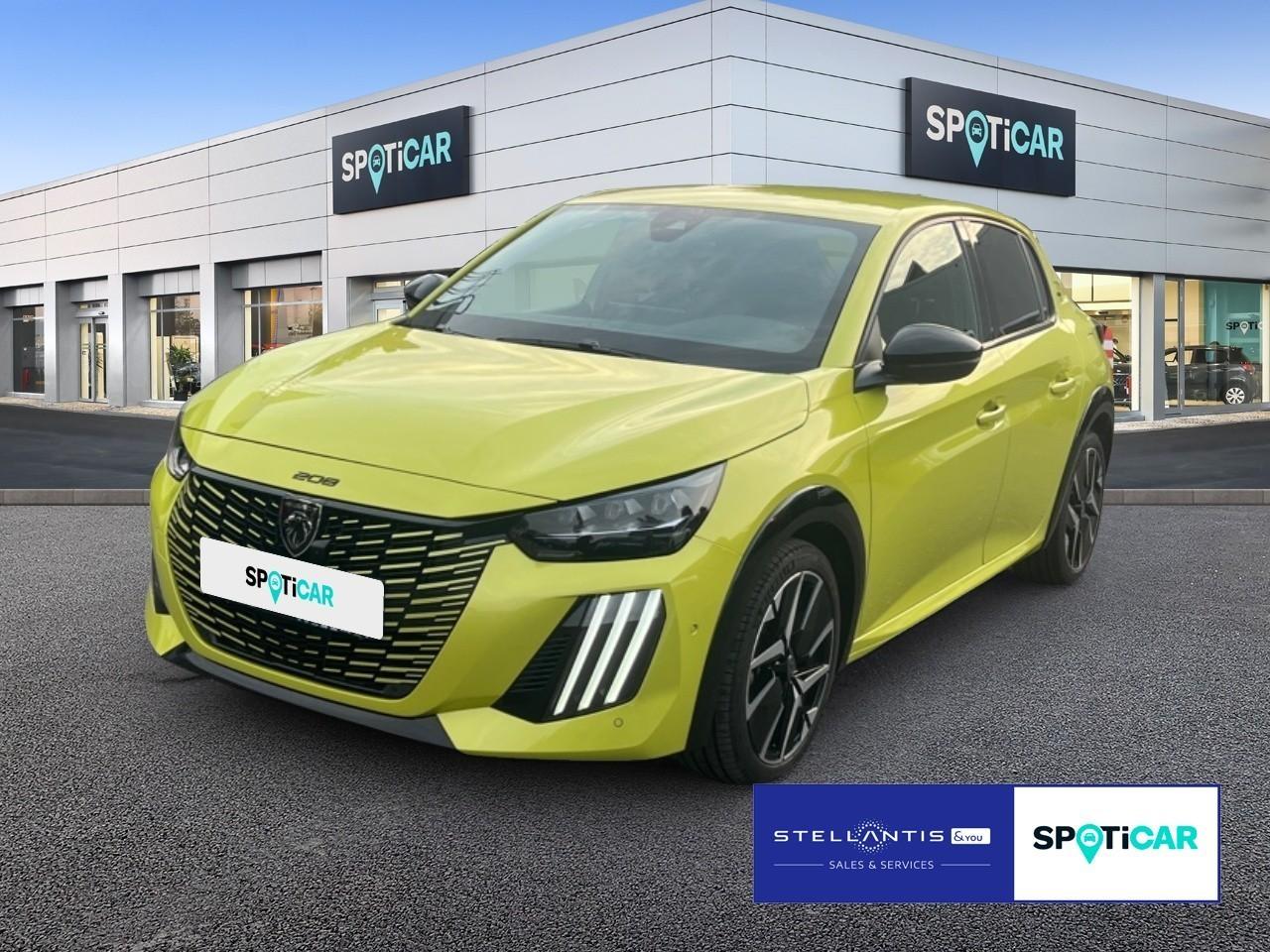 PEUGEOT PEUGEOT 208 Gebrauchtwagen gelb Hybrid Benzin