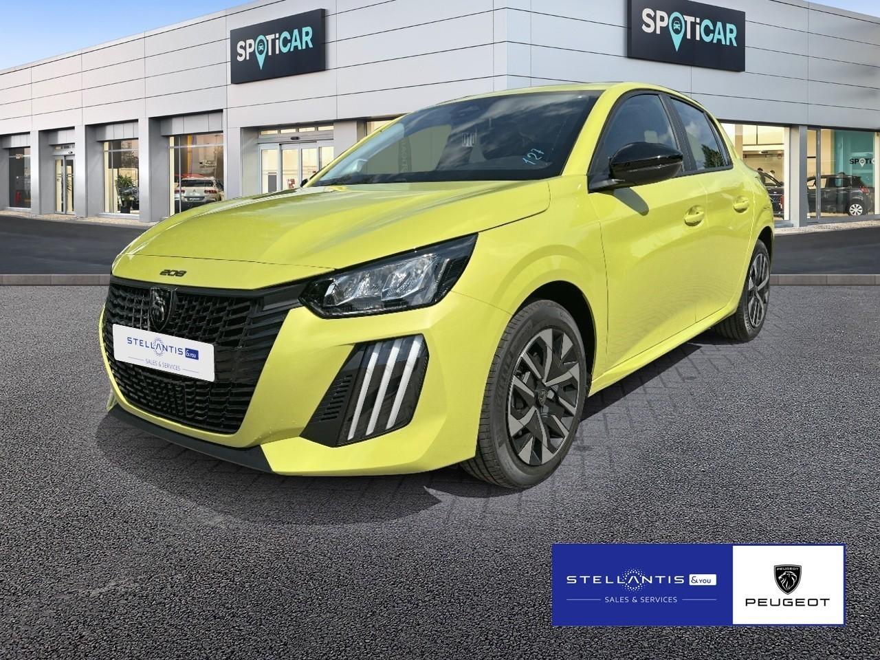 PEUGEOT PEUGEOT 208 Gebrauchtwagen gelb Super