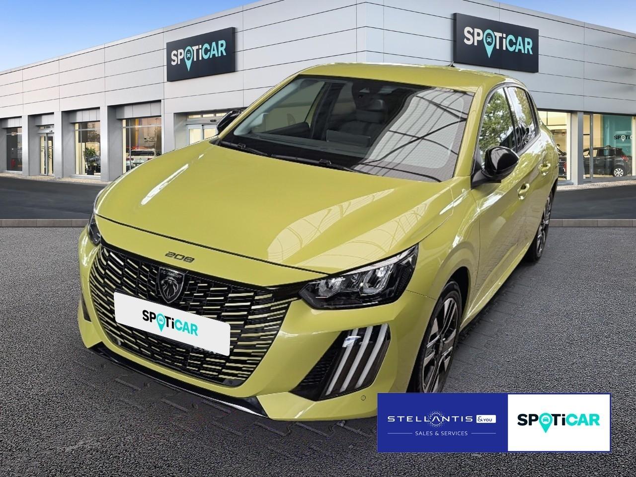 PEUGEOT PEUGEOT 208 Gebrauchtwagen gelb Hybrid Benzin