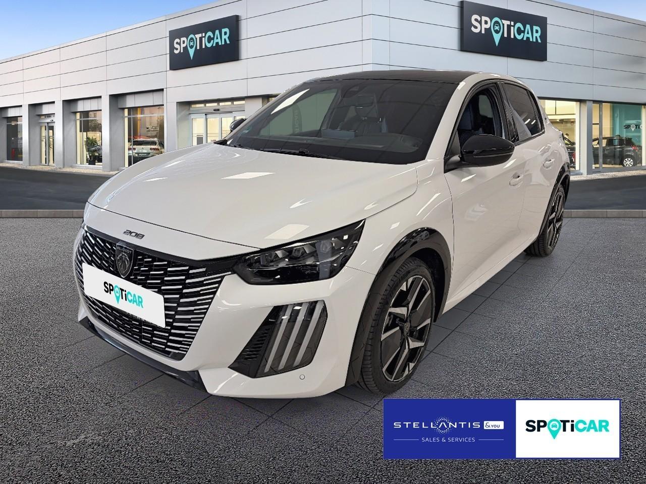 PEUGEOT PEUGEOT 208 Gebrauchtwagen weiß Hybrid Benzin