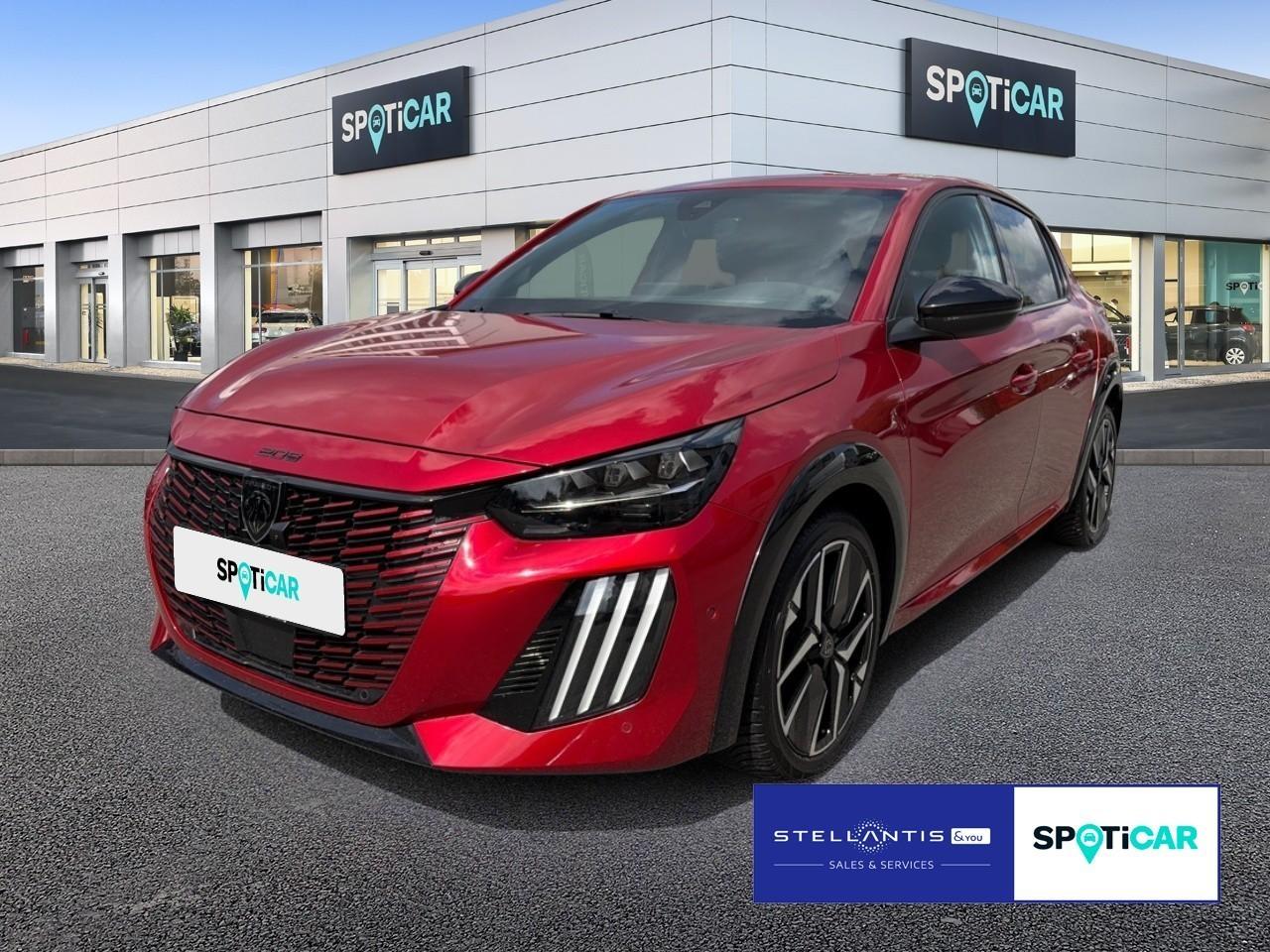 PEUGEOT PEUGEOT 208 Gebrauchtwagen rot Super