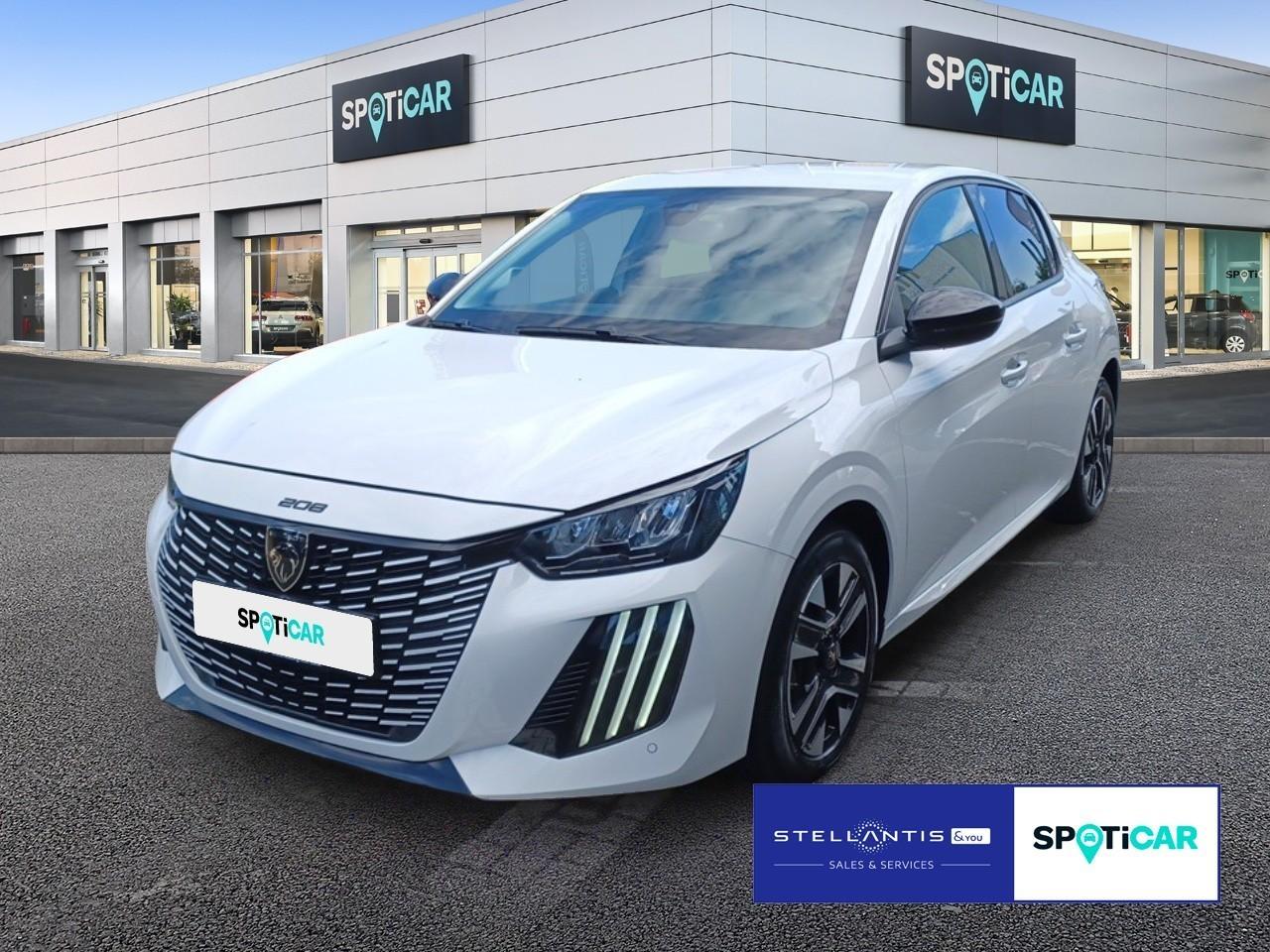 PEUGEOT PEUGEOT 208 Gebrauchtwagen weiß Hybrid Benzin