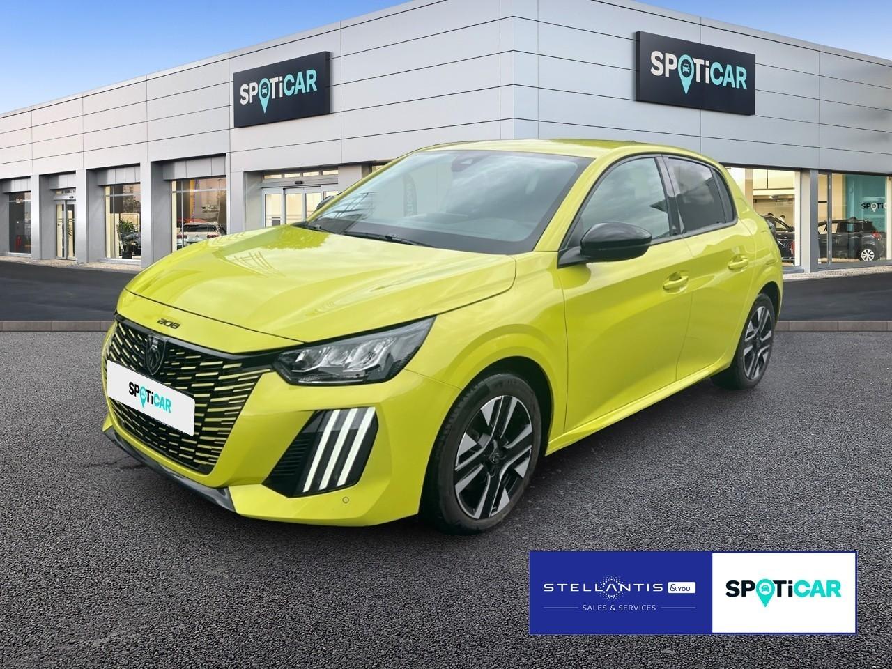 PEUGEOT PEUGEOT 208 Gebrauchtwagen gelb Super