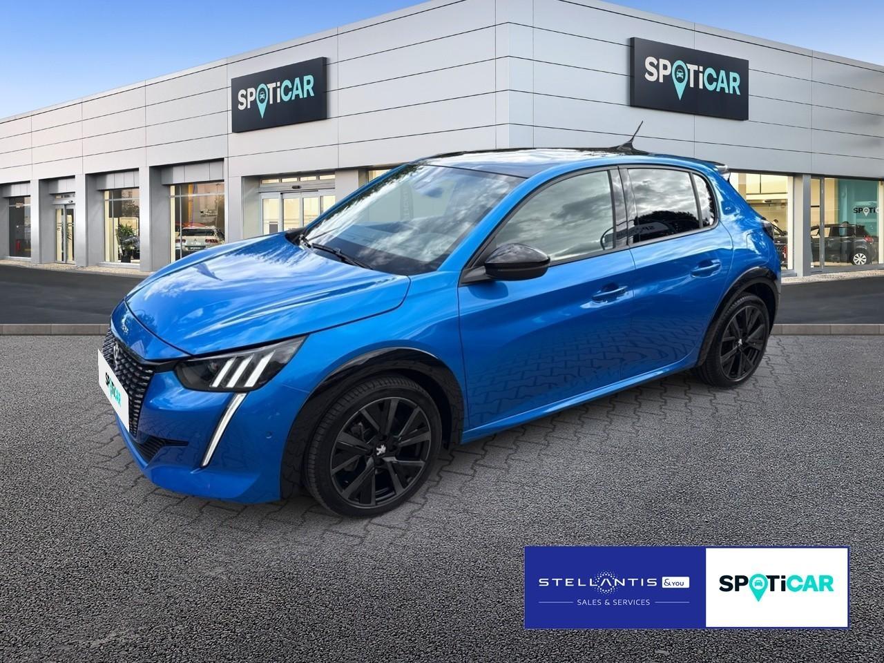 PEUGEOT PEUGEOT 208 Gebrauchtwagen blau Super