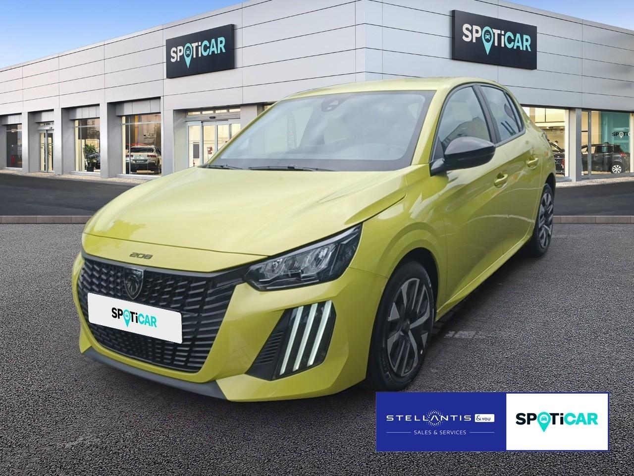 PEUGEOT PEUGEOT 208 Gebrauchtwagen gelb Super