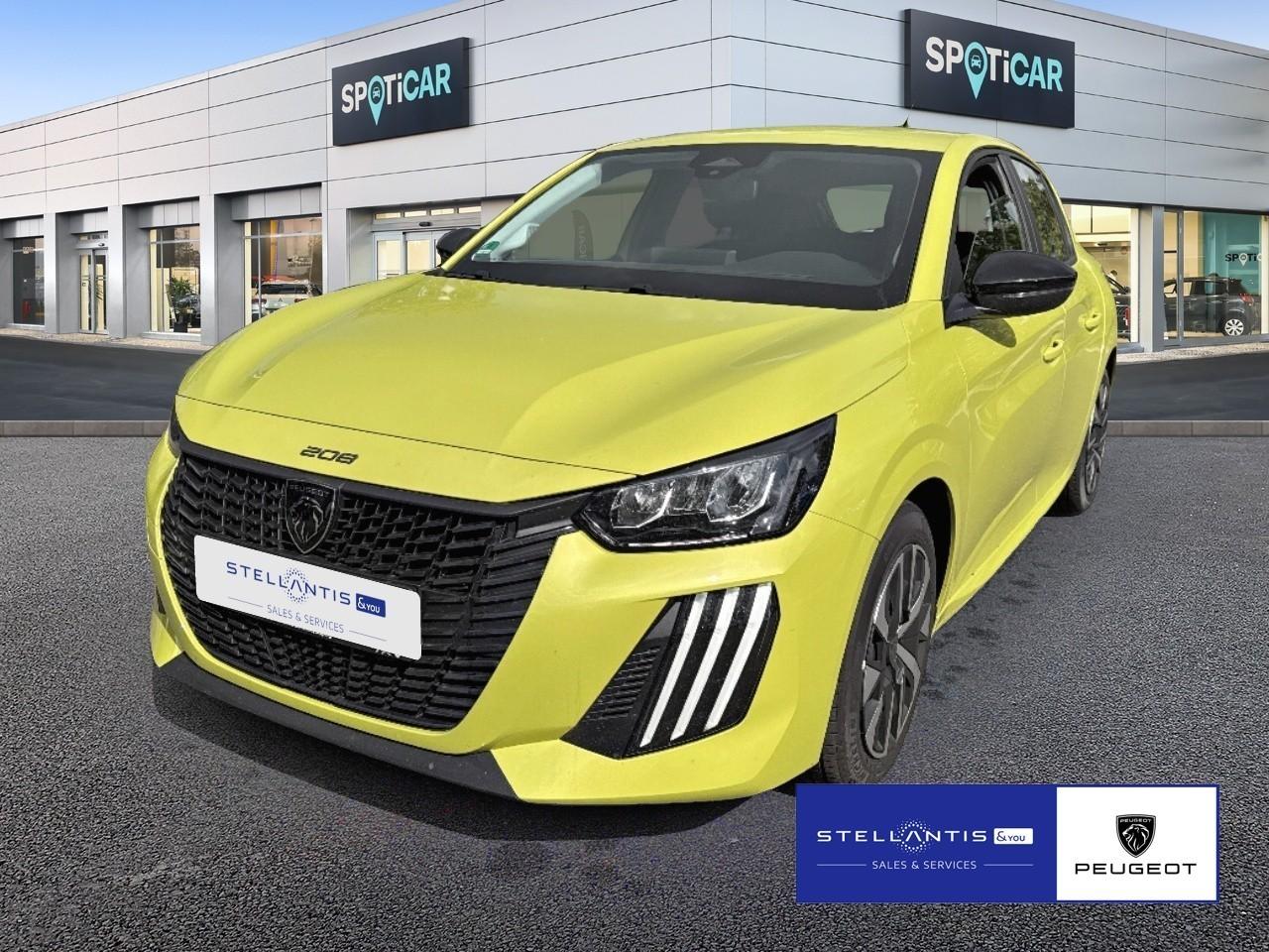 PEUGEOT PEUGEOT 208 Gebrauchtwagen gelb Super