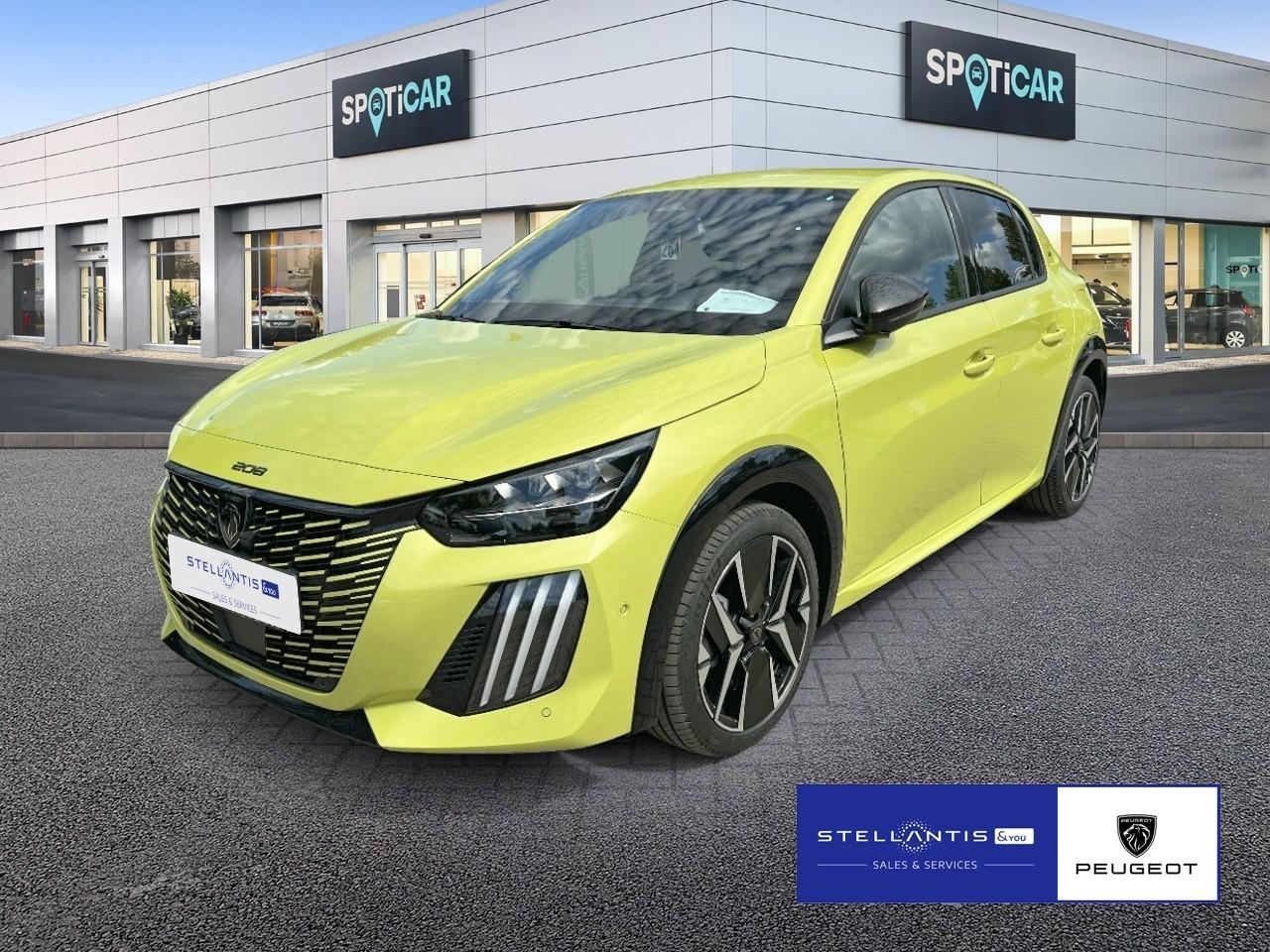 PEUGEOT PEUGEOT 208 Gebrauchtwagen gelb Super