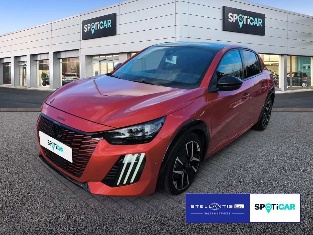 PEUGEOT PEUGEOT 208 Gebrauchtwagen rot Hybrid Benzin
