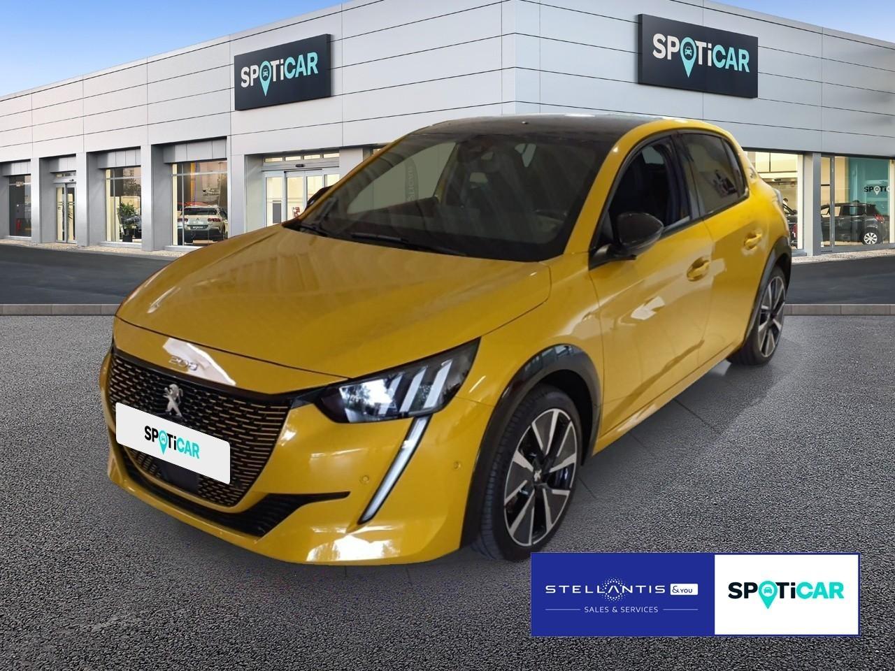 PEUGEOT PEUGEOT 208 Gebrauchtwagen gelb Elektro