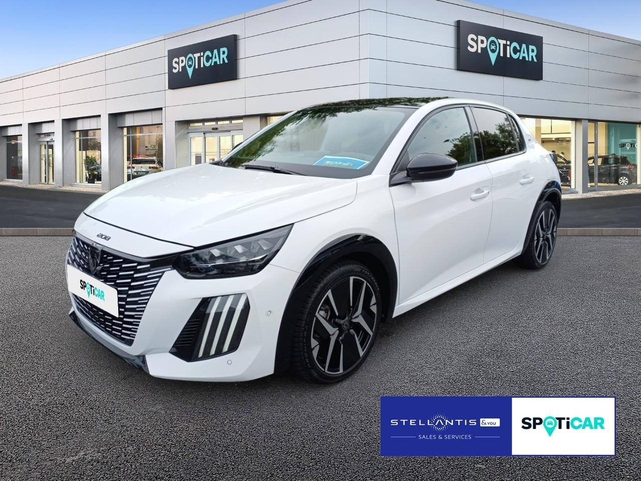 PEUGEOT PEUGEOT 208 Gebrauchtwagen weiß Hybrid Benzin