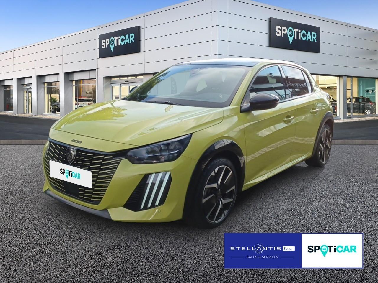 PEUGEOT PEUGEOT 208 Gebrauchtwagen gelb Super