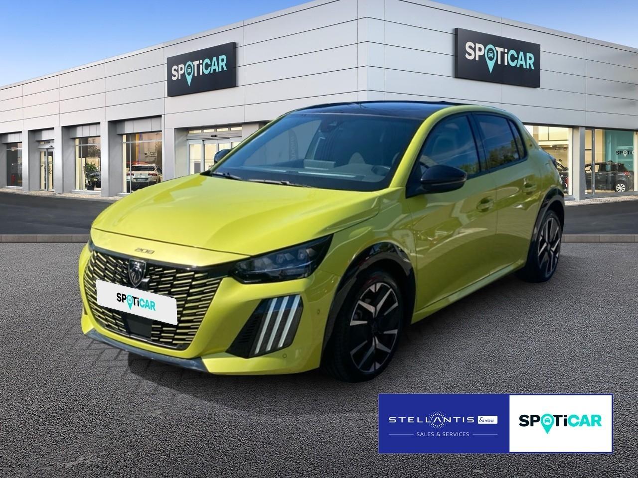 PEUGEOT PEUGEOT 208 Gebrauchtwagen gelb Super