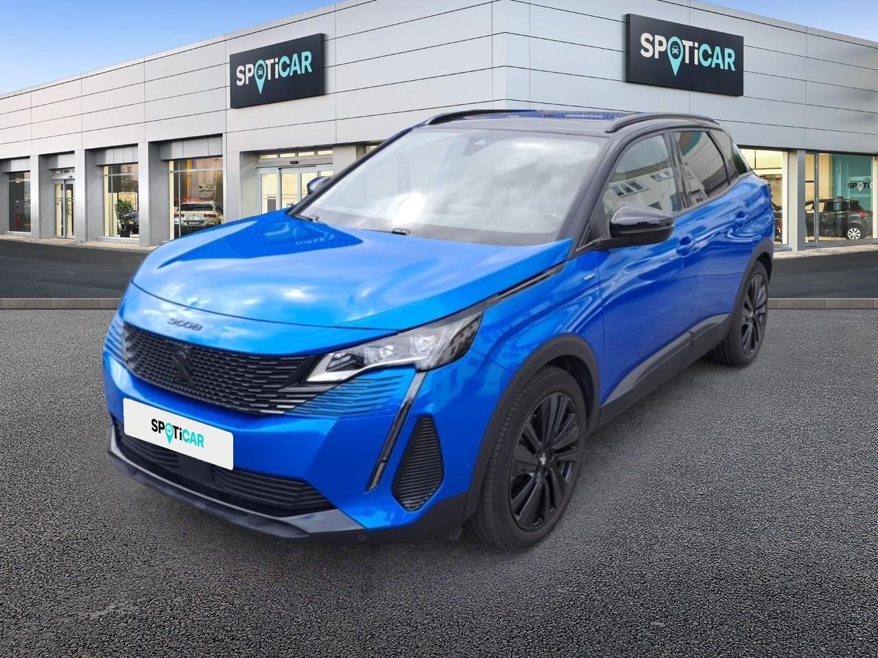 PEUGEOT PEUGEOT 3008 Gebrauchtwagen Blau Hybr.B/E ext. aufl. 2021