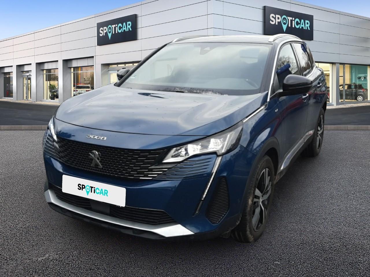 PEUGEOT PEUGEOT 3008 Gebrauchtwagen blau Diesel