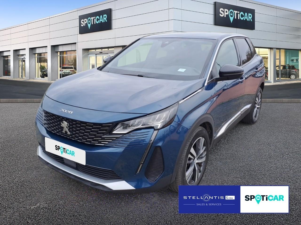 PEUGEOT PEUGEOT 3008 Gebrauchtwagen blau Benzin