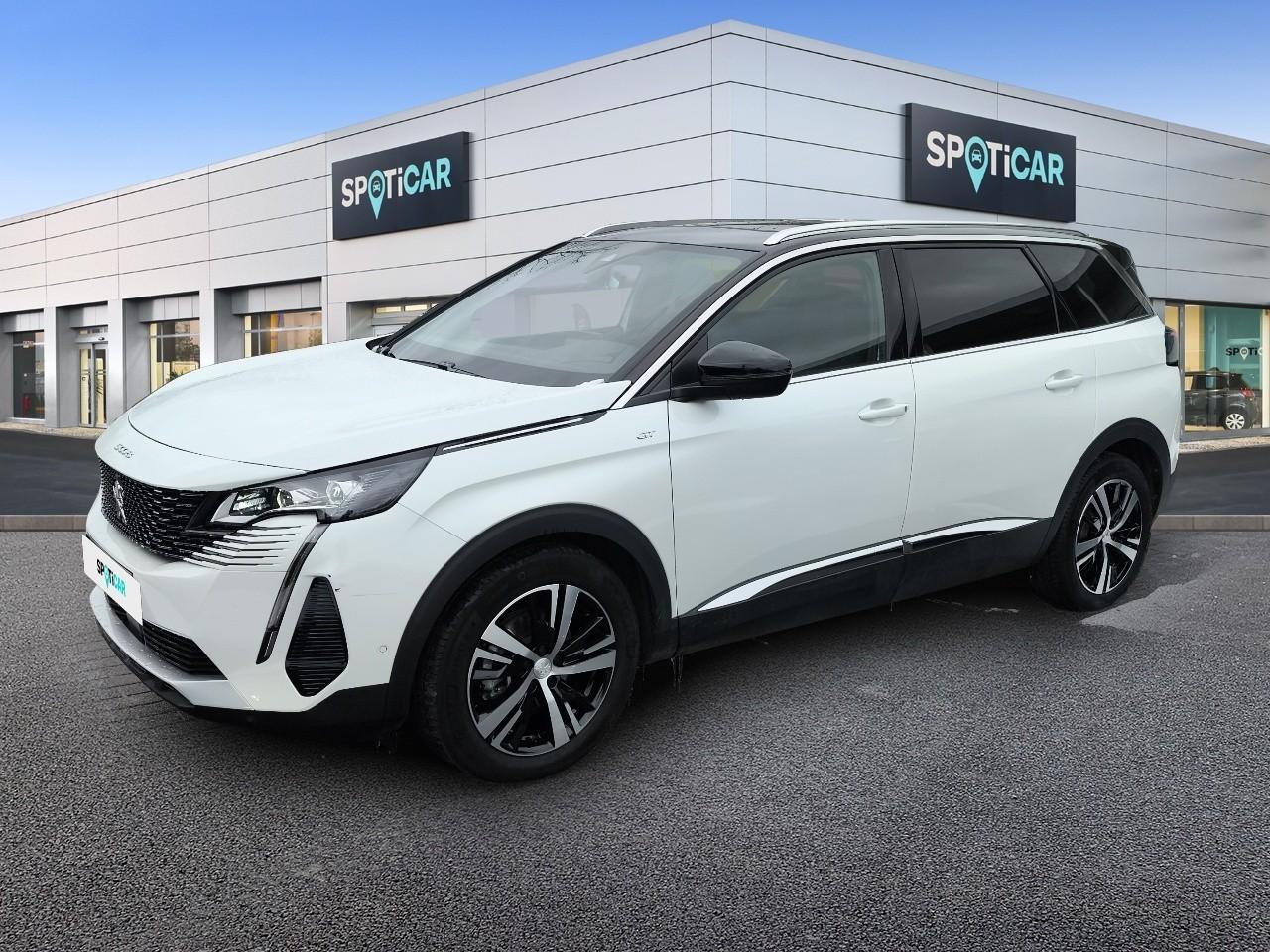 PEUGEOT PEUGEOT 5008 Gebrauchtwagen Weiß MILD-HYBRID-PETROL 2024