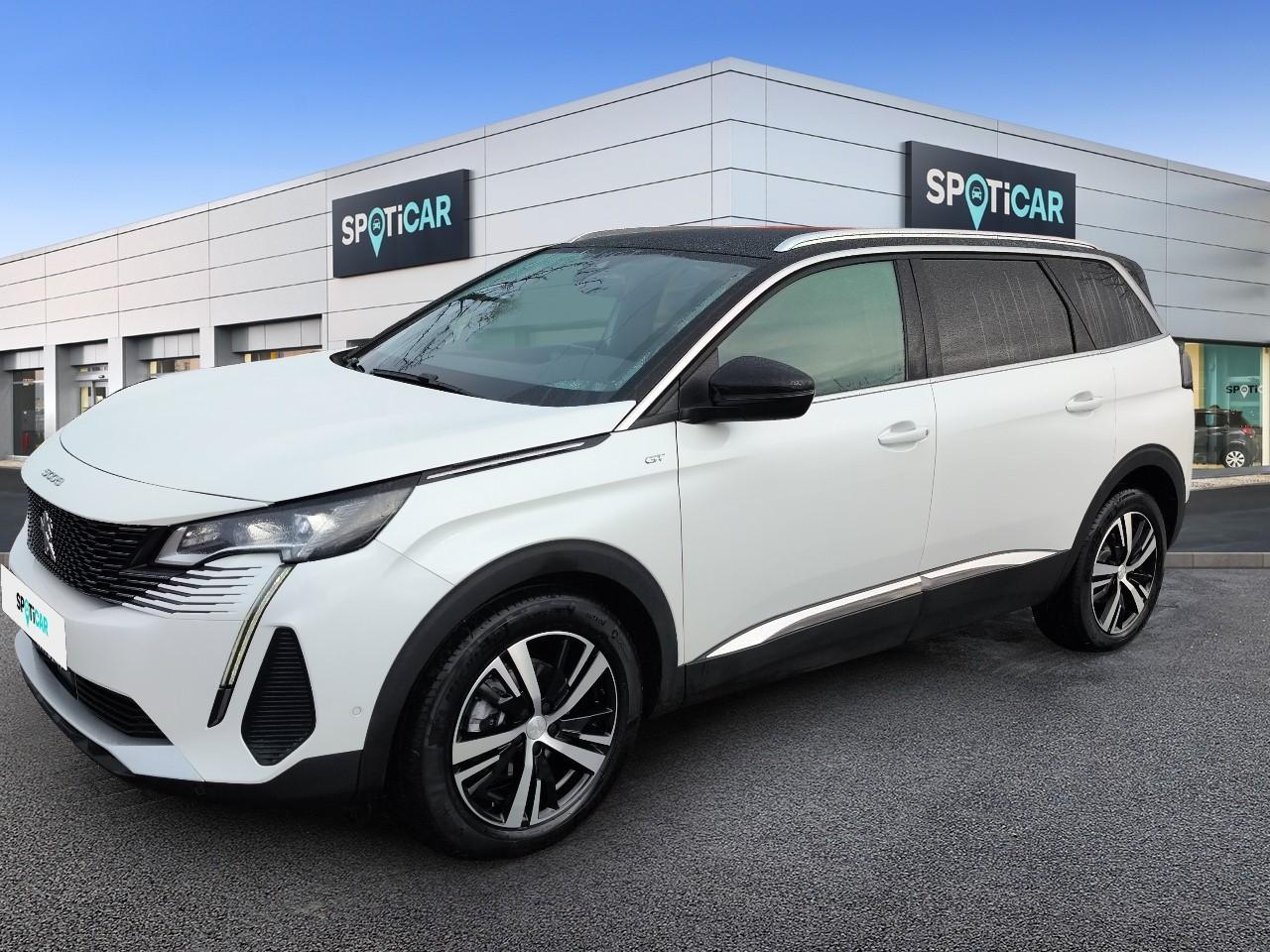 PEUGEOT PEUGEOT 5008 Gebrauchtwagen Weiß MILD-HYBRID-PETROL 2024