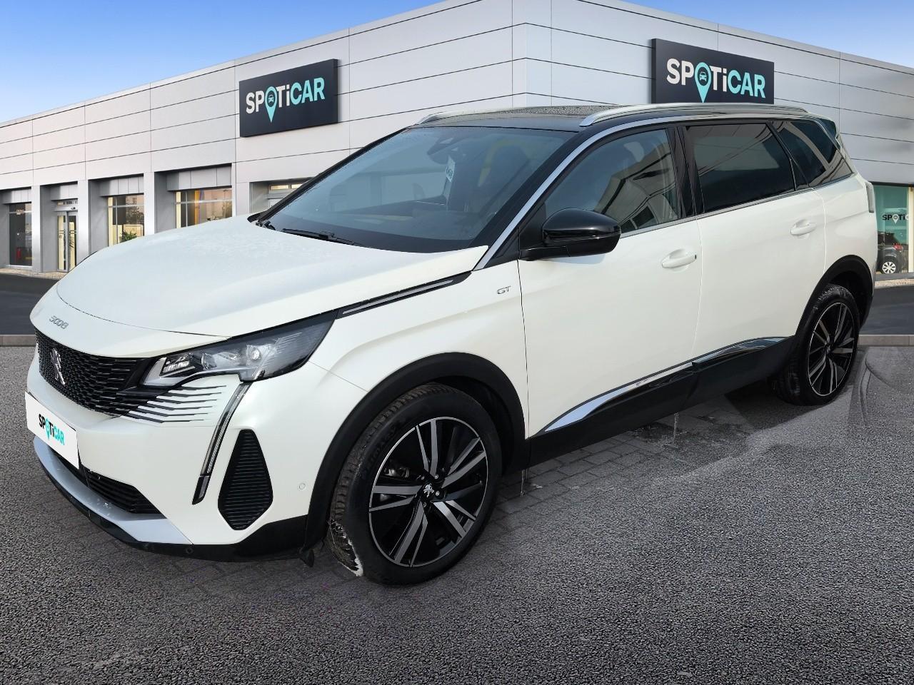 PEUGEOT PEUGEOT 5008 Gebrauchtwagen Weiß MILD-HYBRID-PETROL 2024