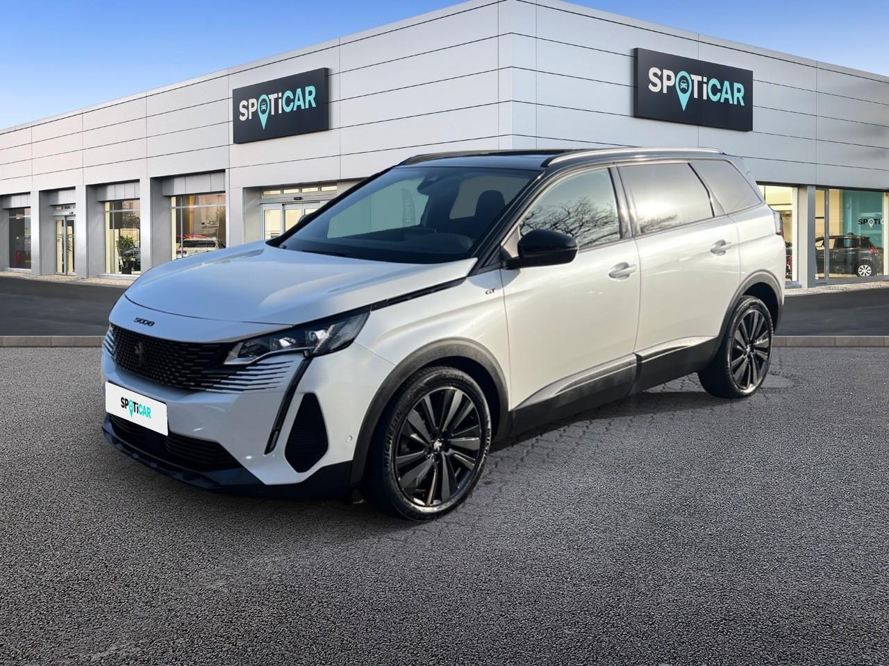 PEUGEOT PEUGEOT 5008 Gebrauchtwagen Weiß MILD-HYBRID-PETROL 2024