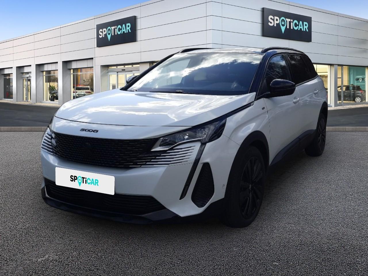 PEUGEOT PEUGEOT 5008 Gebrauchtwagen Weiß MILD-HYBRID-PETROL 2024