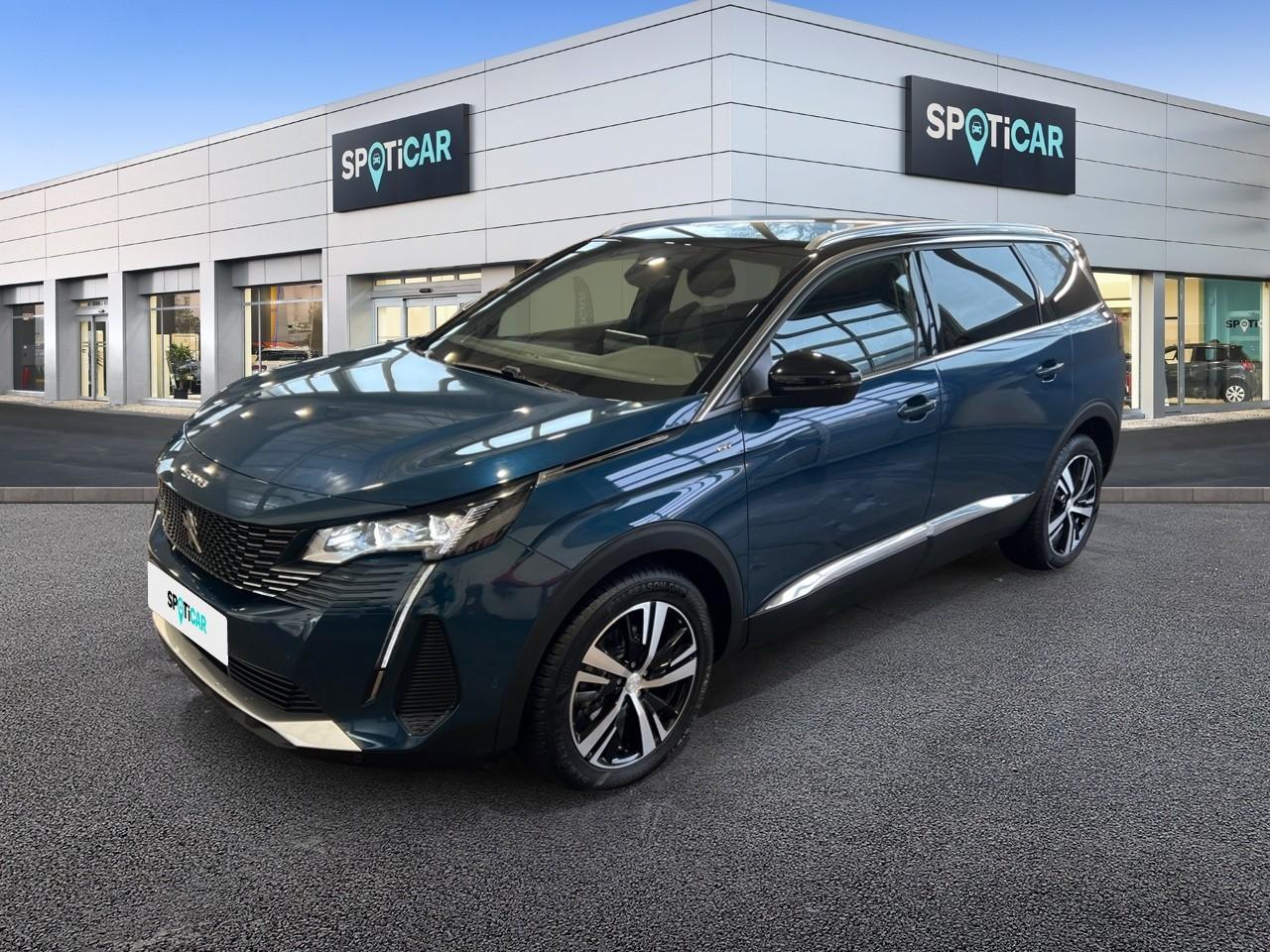 PEUGEOT PEUGEOT 5008 Gebrauchtwagen blau Hybrid Benzin