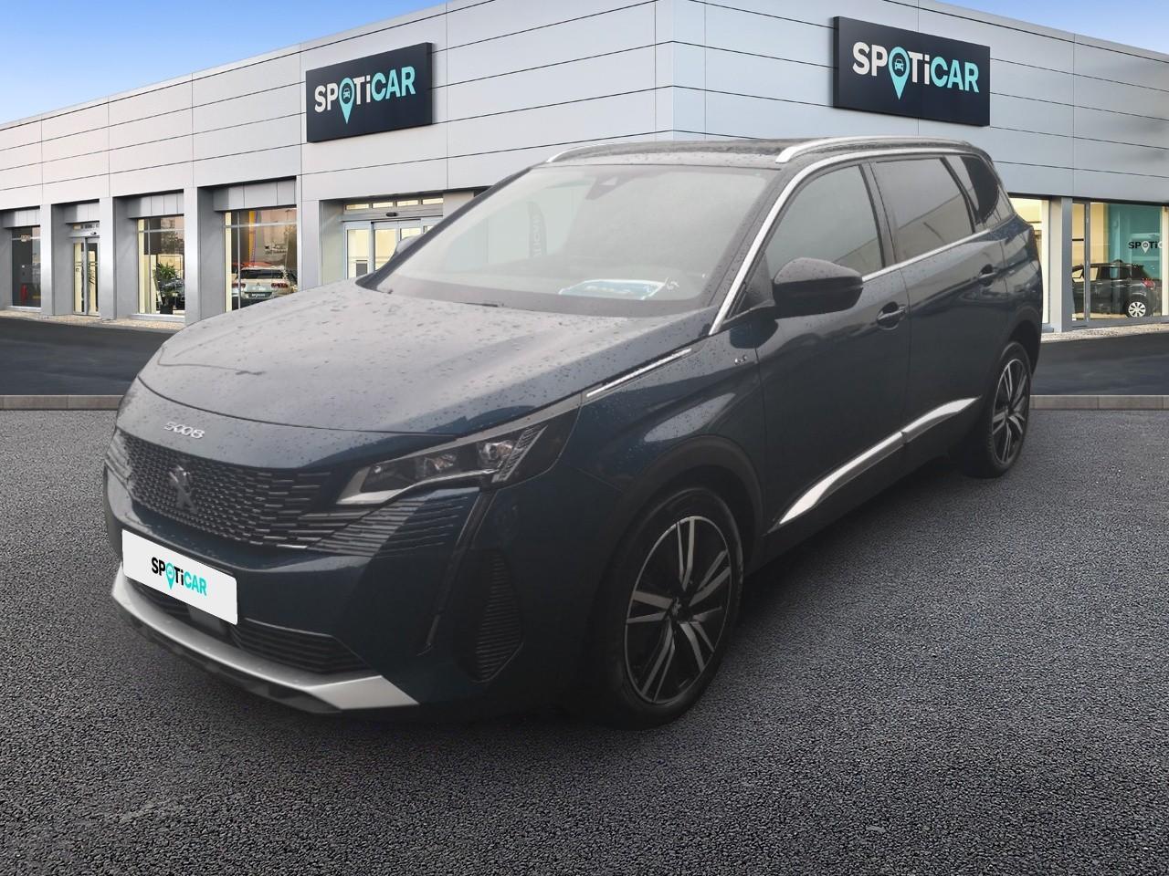 PEUGEOT PEUGEOT 5008 Gebrauchtwagen blau Benzin