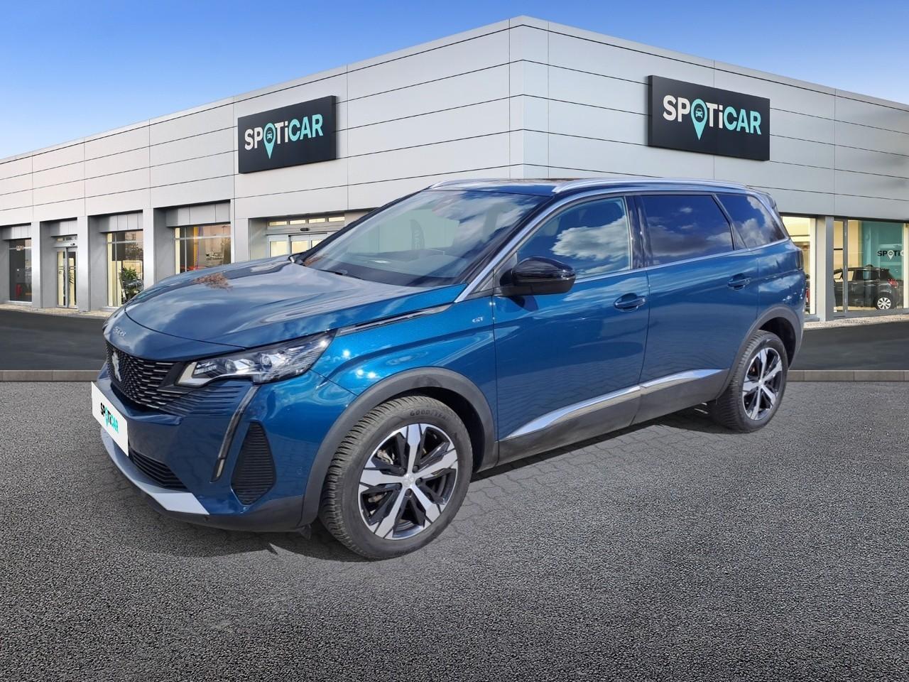 PEUGEOT PEUGEOT 5008 Gebrauchtwagen blau Benzin