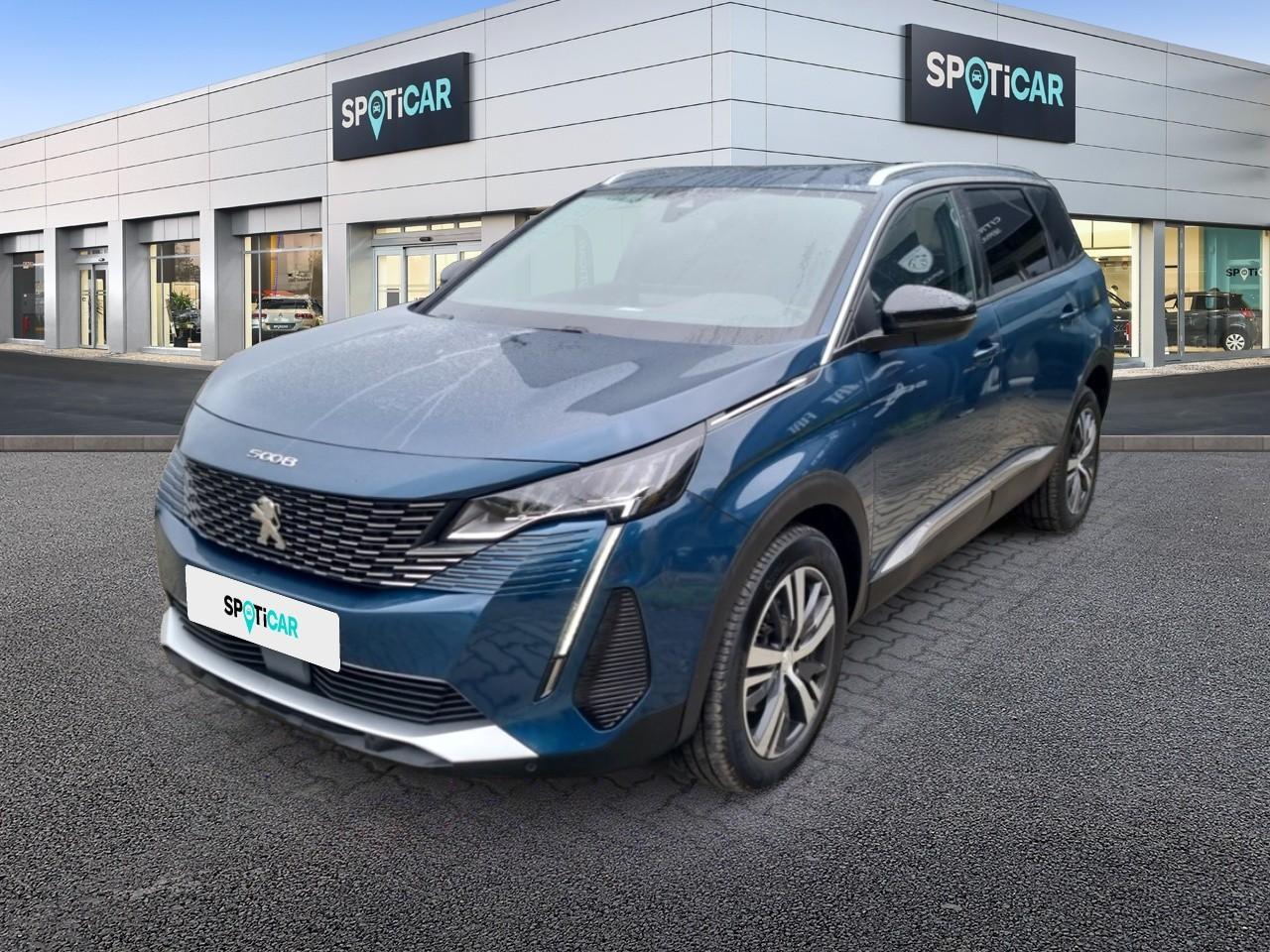 PEUGEOT PEUGEOT 5008 Gebrauchtwagen blau Benzin