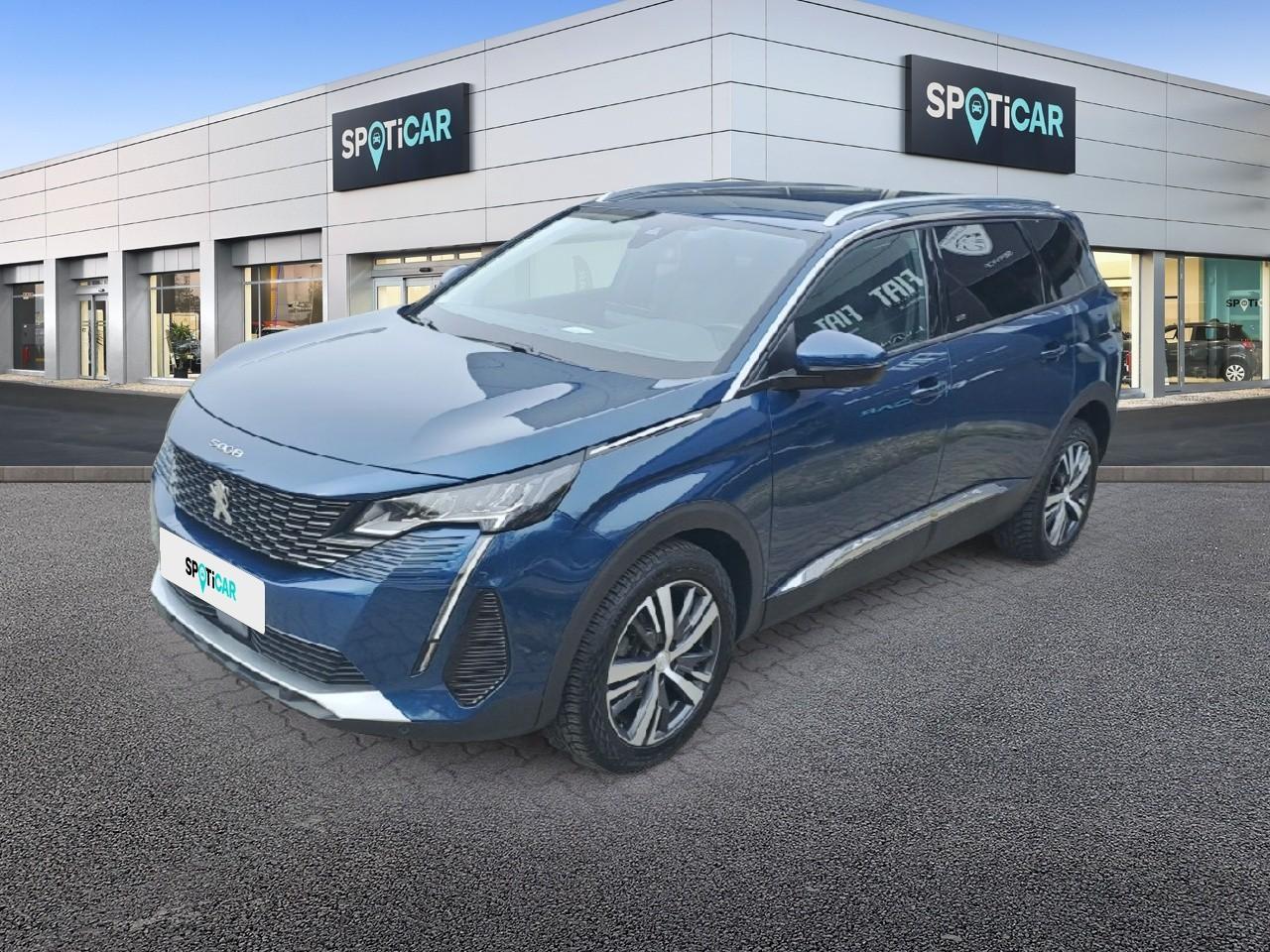 PEUGEOT PEUGEOT 5008 Gebrauchtwagen blau Benzin