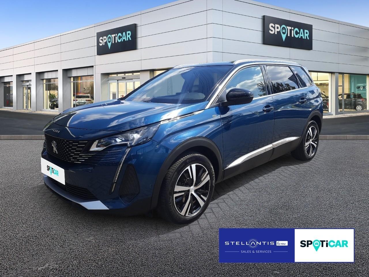 PEUGEOT PEUGEOT 5008 Gebrauchtwagen blau Hybrid Benzin