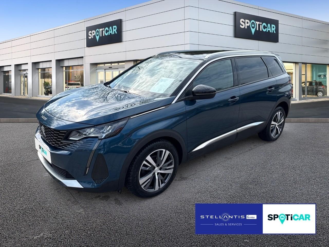 PEUGEOT PEUGEOT 5008 Gebrauchtwagen blau Benzin