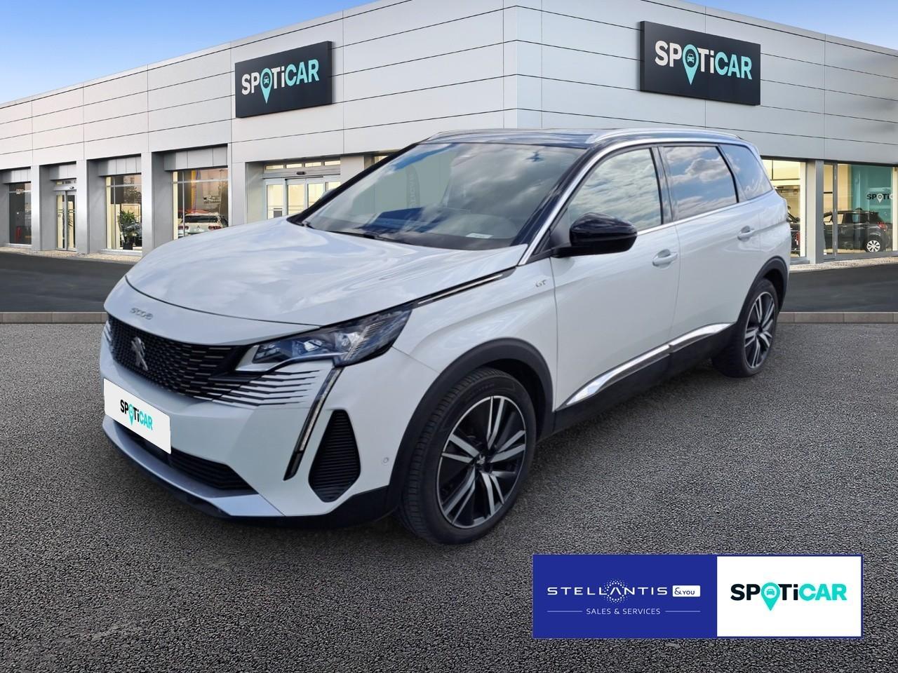 PEUGEOT PEUGEOT 5008 Gebrauchtwagen weiß Hybrid Benzin