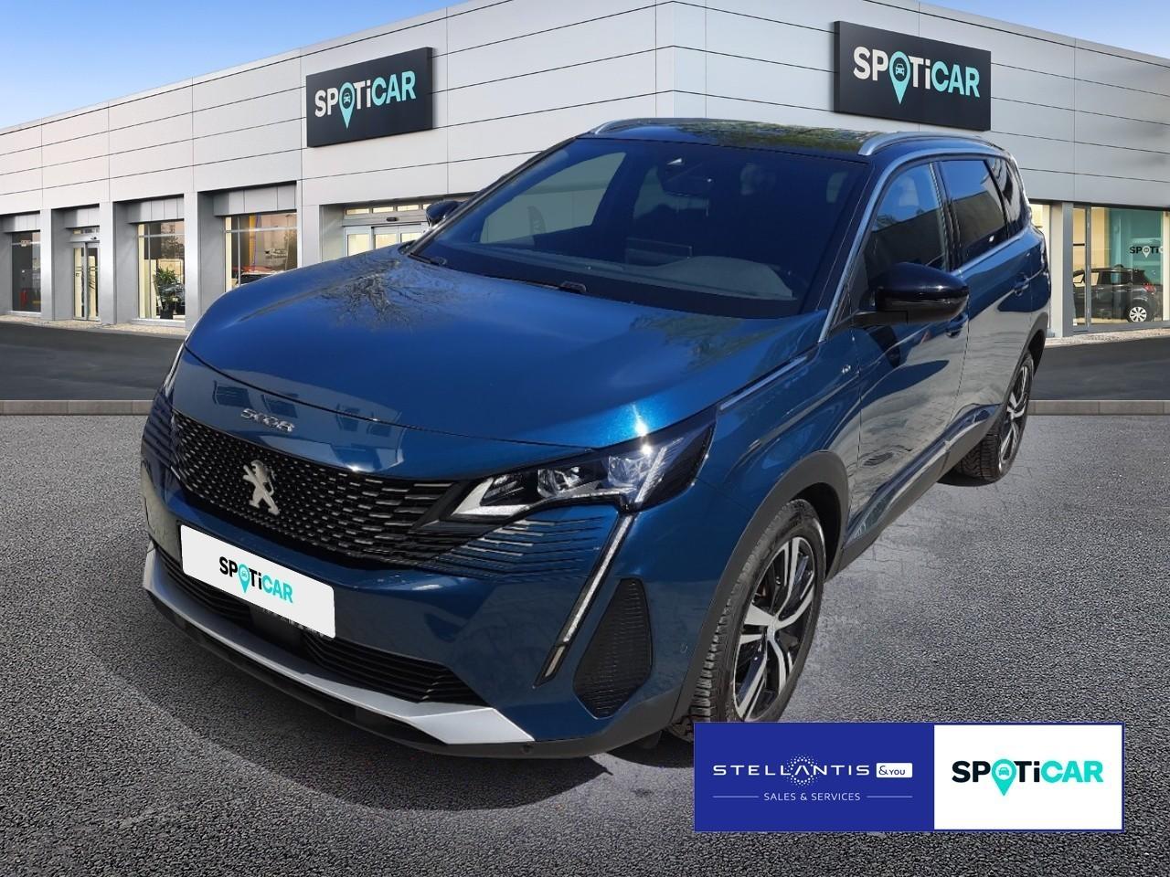 PEUGEOT PEUGEOT 5008 Gebrauchtwagen blau Hybrid Benzin