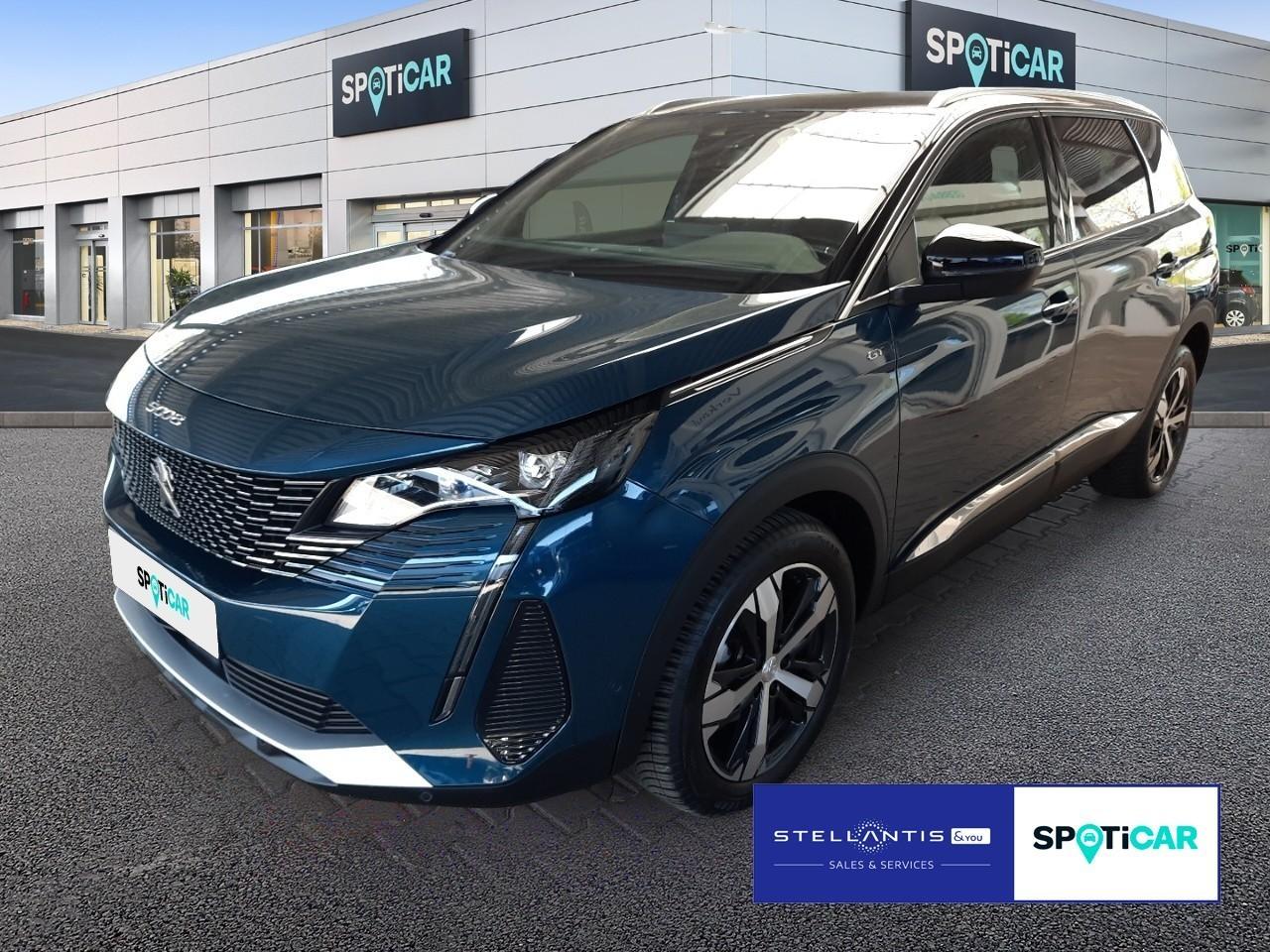 PEUGEOT PEUGEOT 5008 Gebrauchtwagen blau Benzin