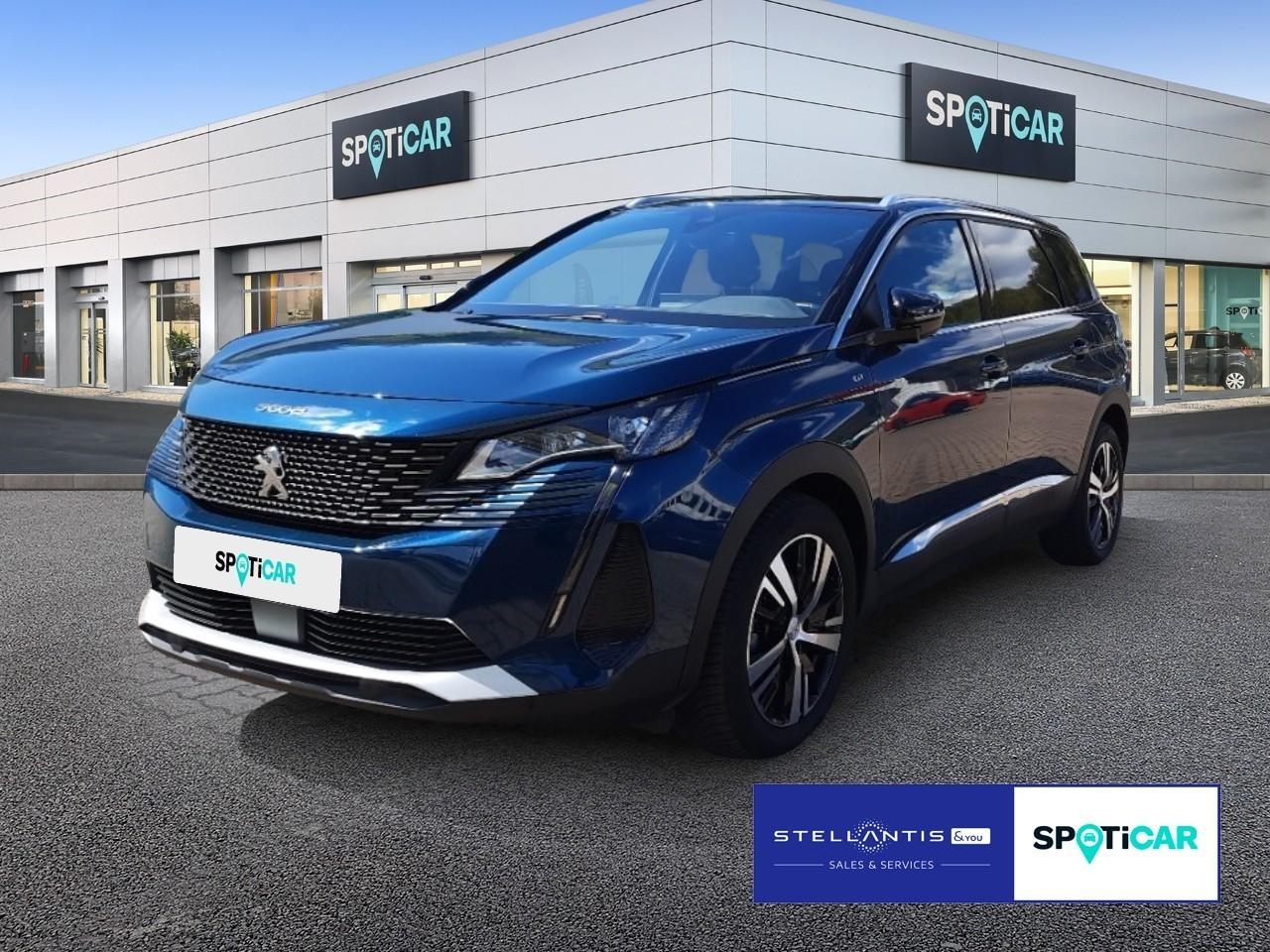 PEUGEOT PEUGEOT 5008 Gebrauchtwagen blau Hybrid Benzin