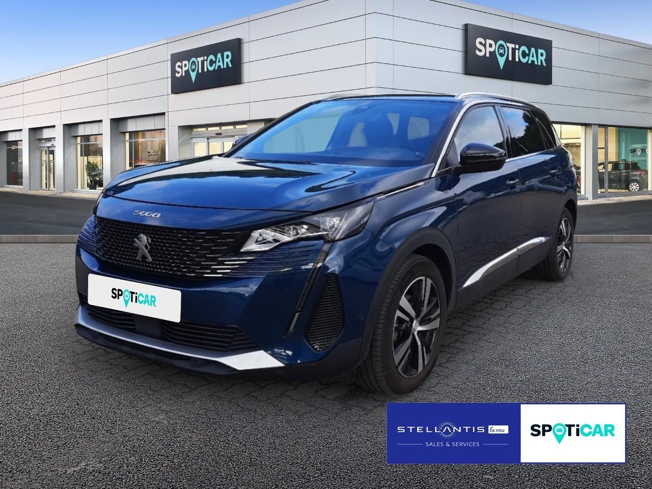 PEUGEOT PEUGEOT 5008 Gebrauchtwagen blau Hybrid Benzin