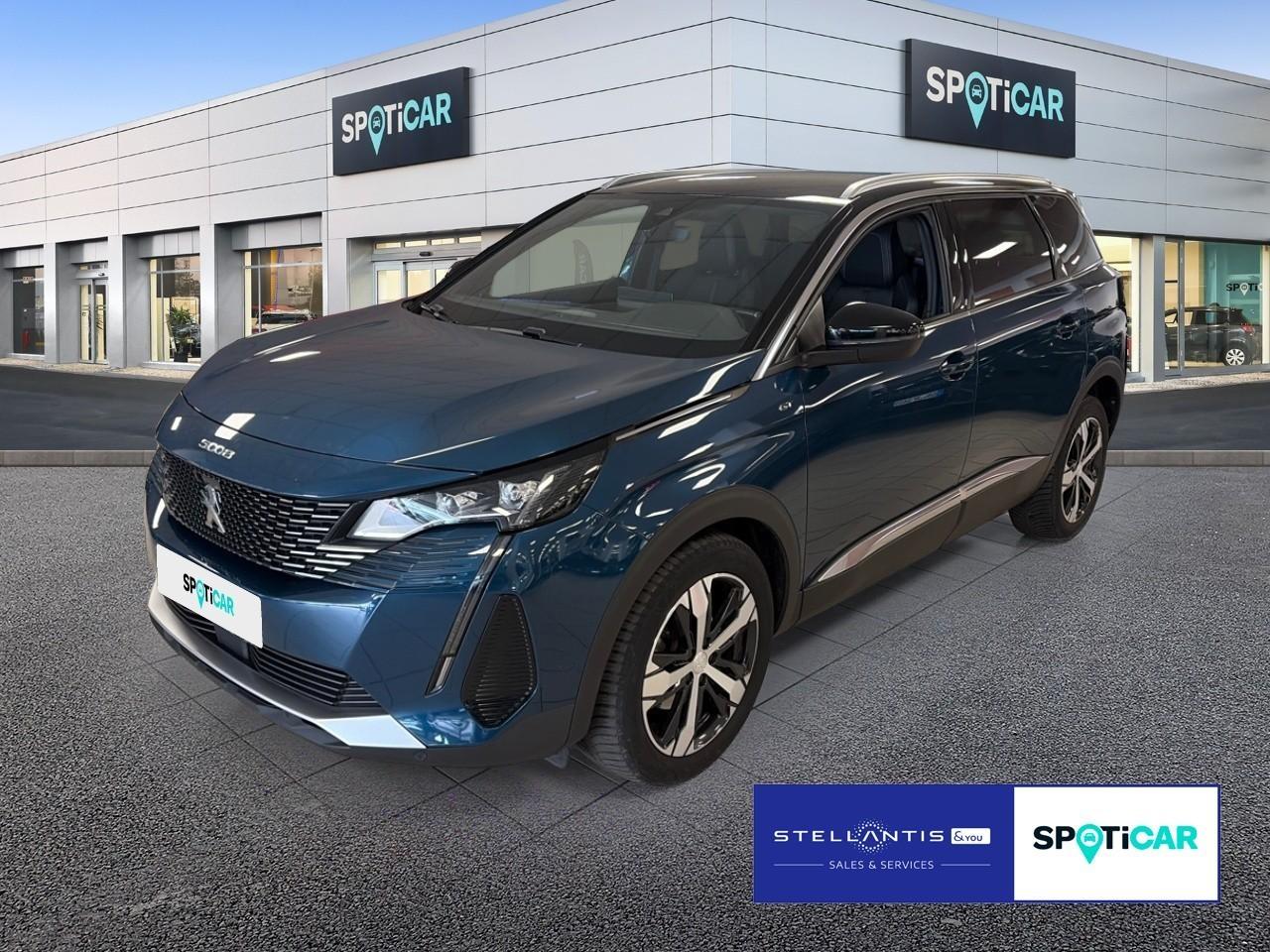 PEUGEOT PEUGEOT 5008 Gebrauchtwagen blau Benzin