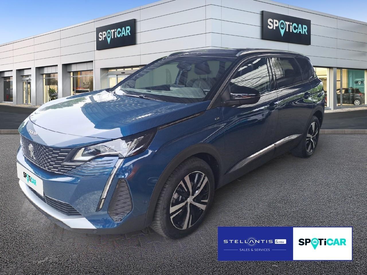 PEUGEOT PEUGEOT 5008 Gebrauchtwagen blau Benzin