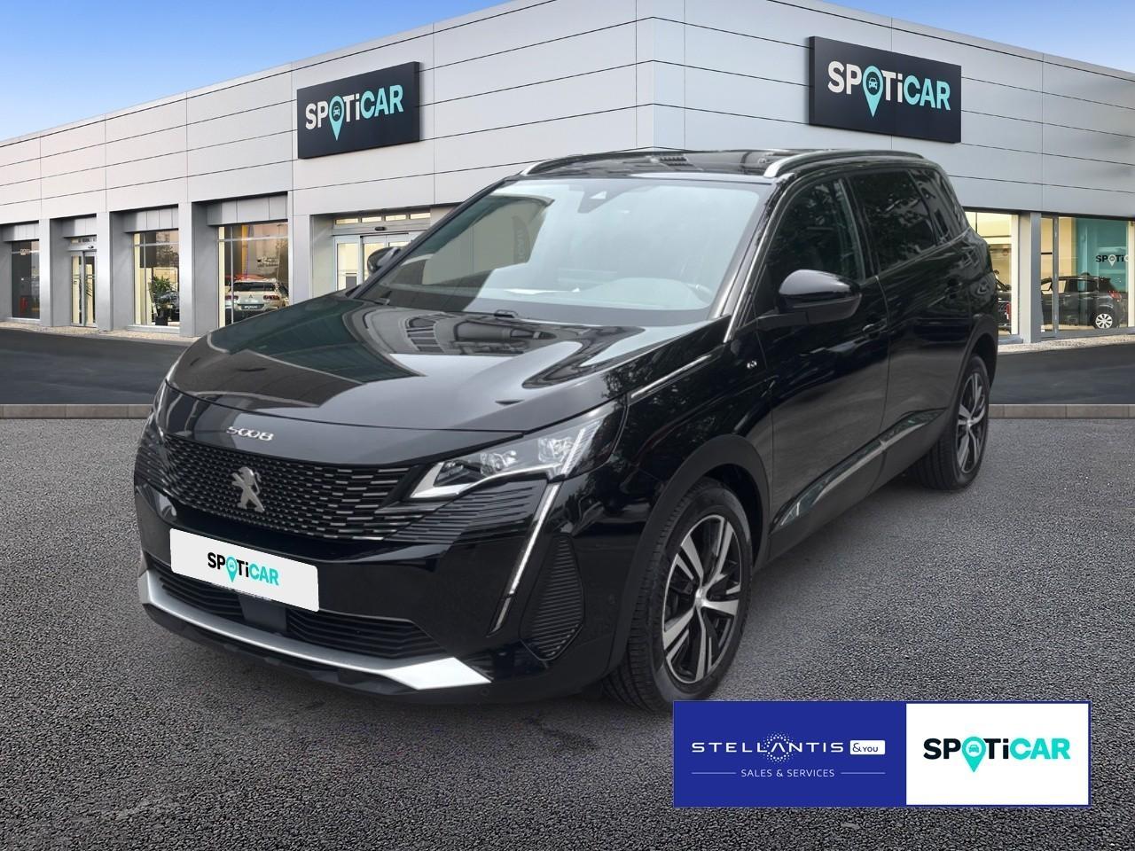 PEUGEOT PEUGEOT 5008 Gebraucht schwarz Hybrid Benzin