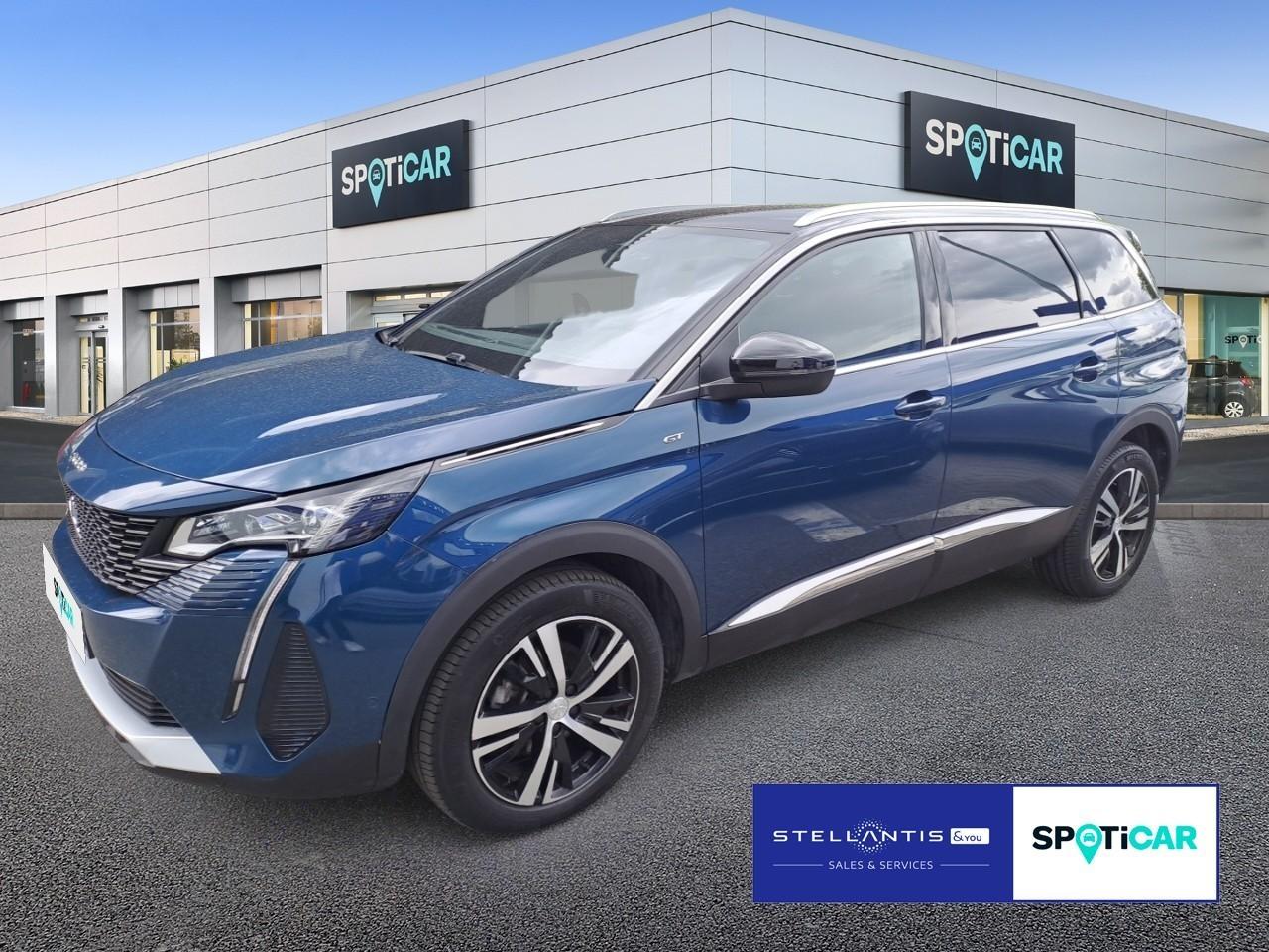 PEUGEOT PEUGEOT 5008 Gebrauchtwagen blau Hybrid Benzin